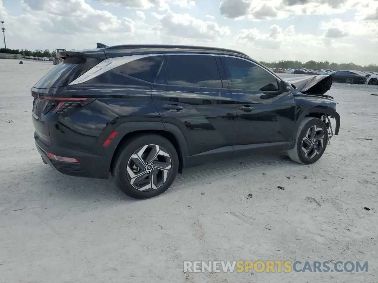 3 Photograph of a damaged car 5NMJE3DE7RH408666 HYUNDAI TUCSON 2024