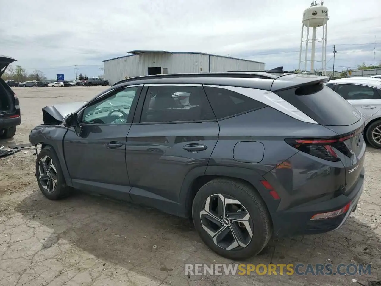 2 Photograph of a damaged car 5NMJE3DE8RH348218 HYUNDAI TUCSON 2024