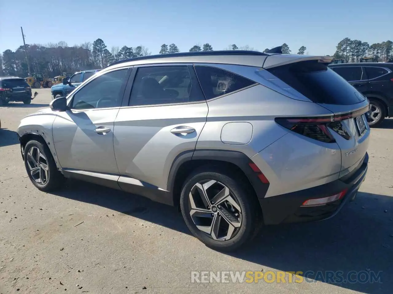 2 Photograph of a damaged car 5NMJE3DE8RH417120 HYUNDAI TUCSON 2024