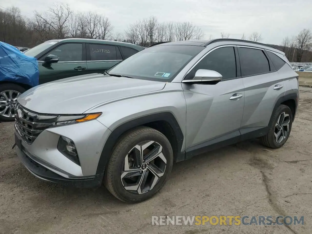 1 Photograph of a damaged car 5NMJECDE0RH316489 HYUNDAI TUCSON 2024