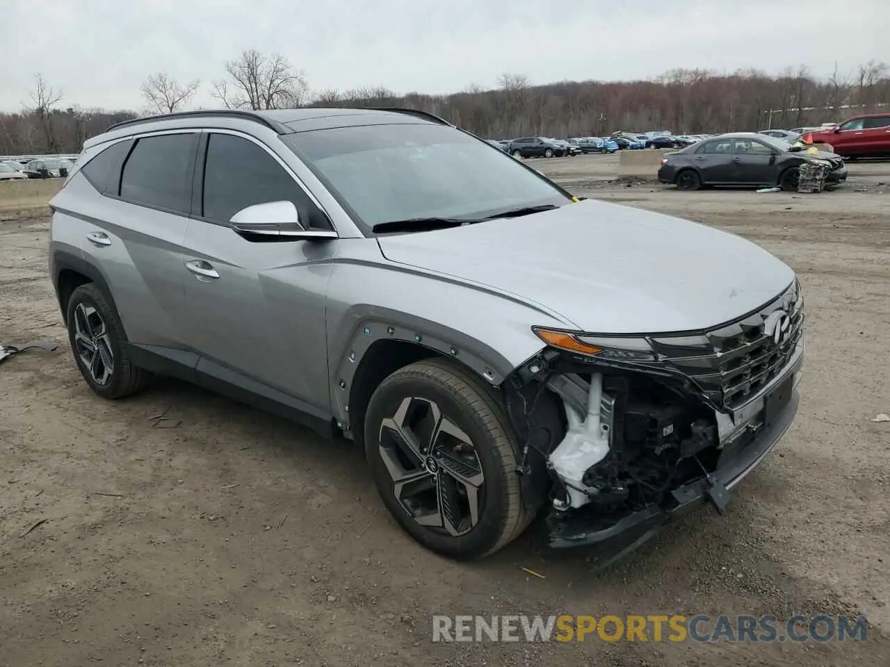 4 Photograph of a damaged car 5NMJECDE0RH316489 HYUNDAI TUCSON 2024