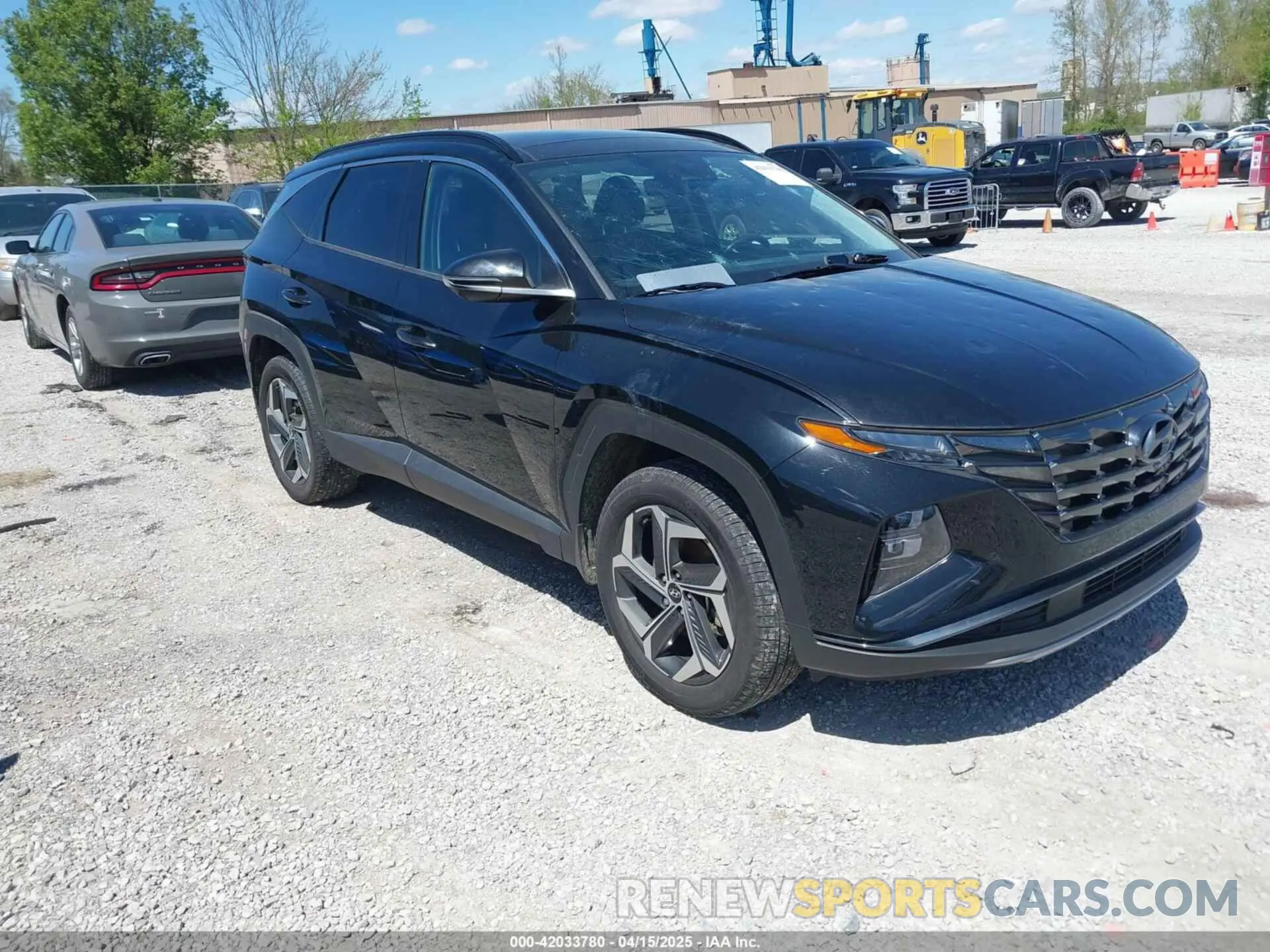 1 Photograph of a damaged car 5NMJECDE0RH360377 HYUNDAI TUCSON 2024