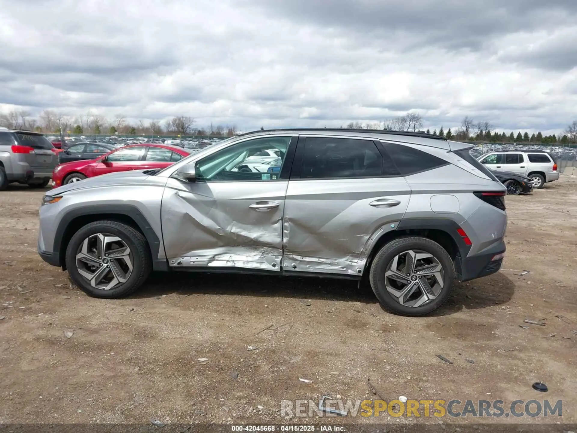 14 Photograph of a damaged car 5NMJECDE0RH379639 HYUNDAI TUCSON 2024