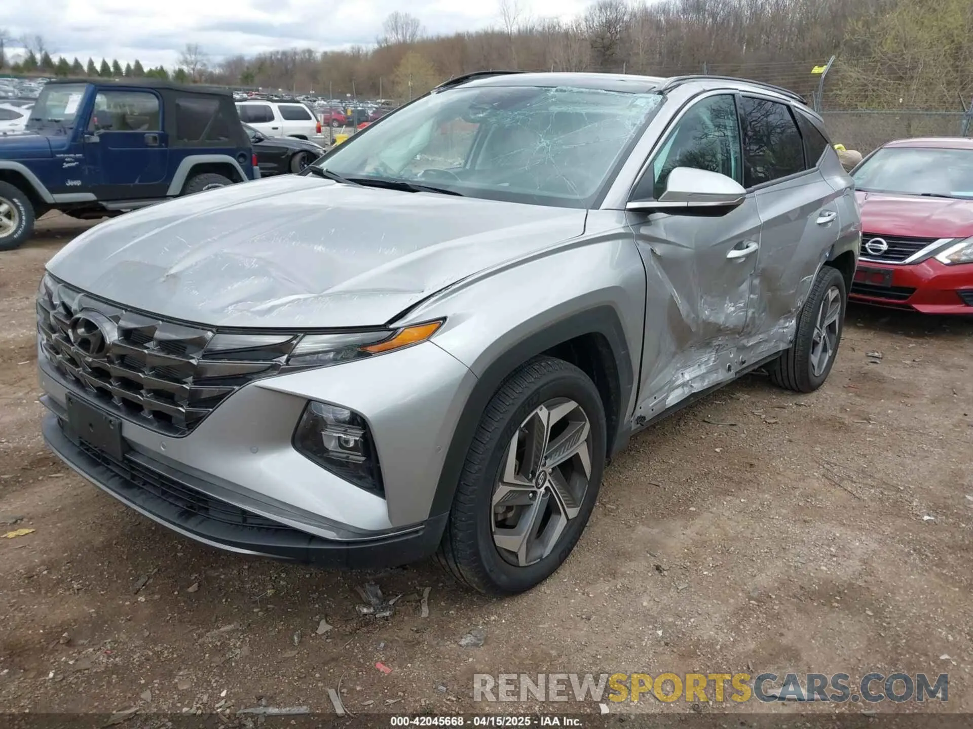 2 Photograph of a damaged car 5NMJECDE0RH379639 HYUNDAI TUCSON 2024