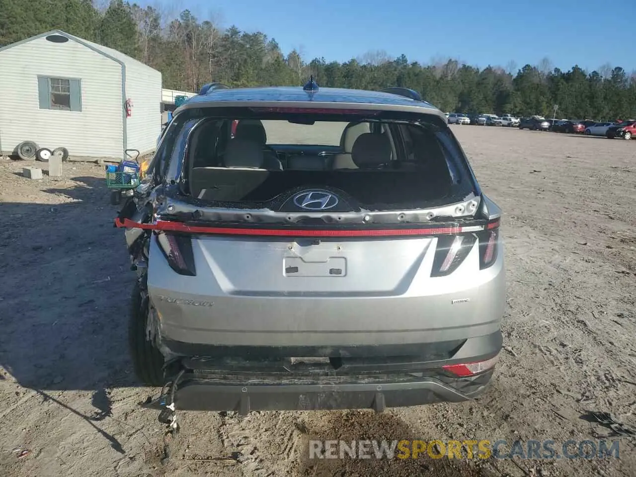 6 Photograph of a damaged car 5NMJECDE1RH295202 HYUNDAI TUCSON 2024