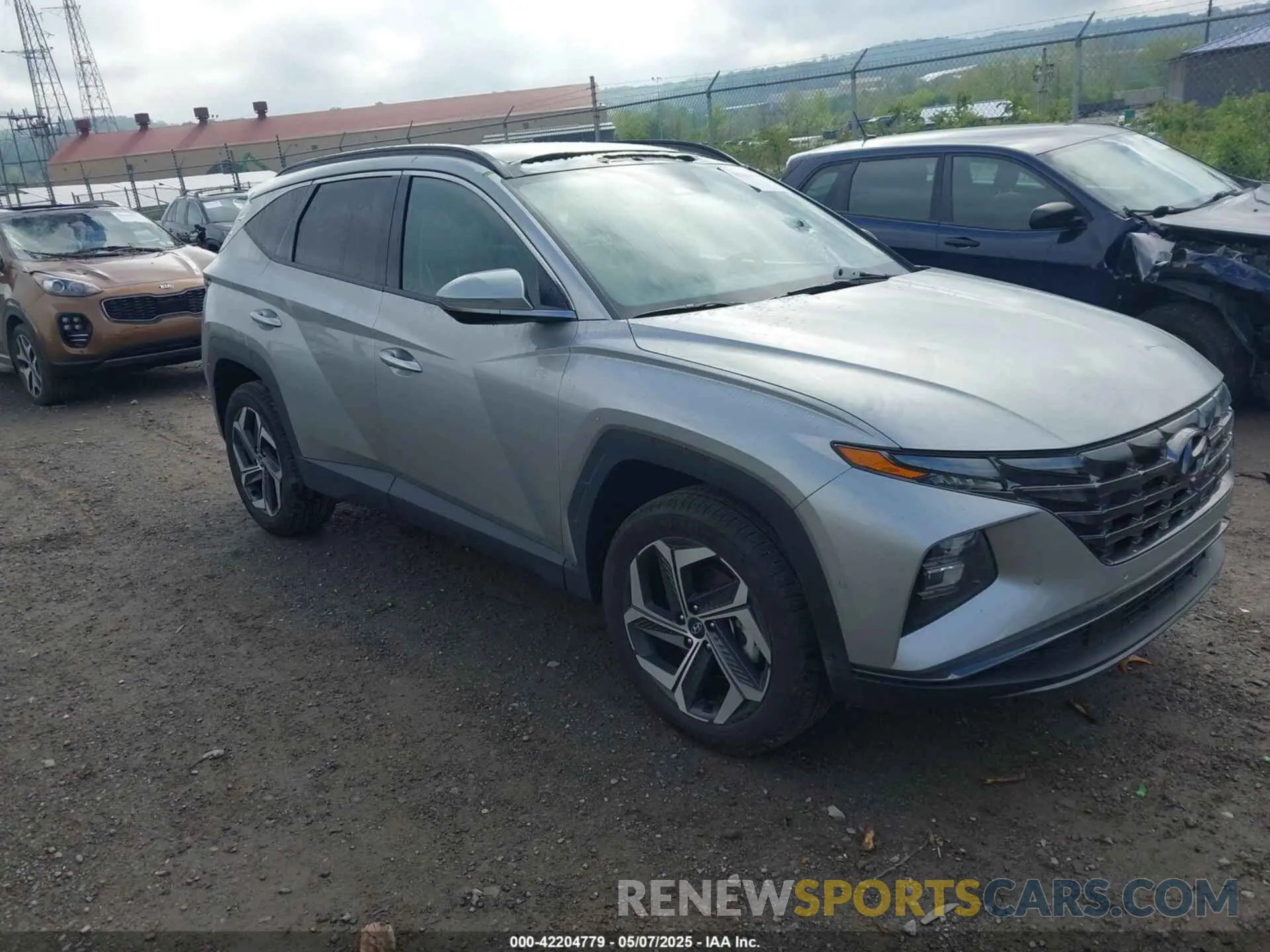 1 Photograph of a damaged car 5NMJECDE1RH363885 HYUNDAI TUCSON 2024