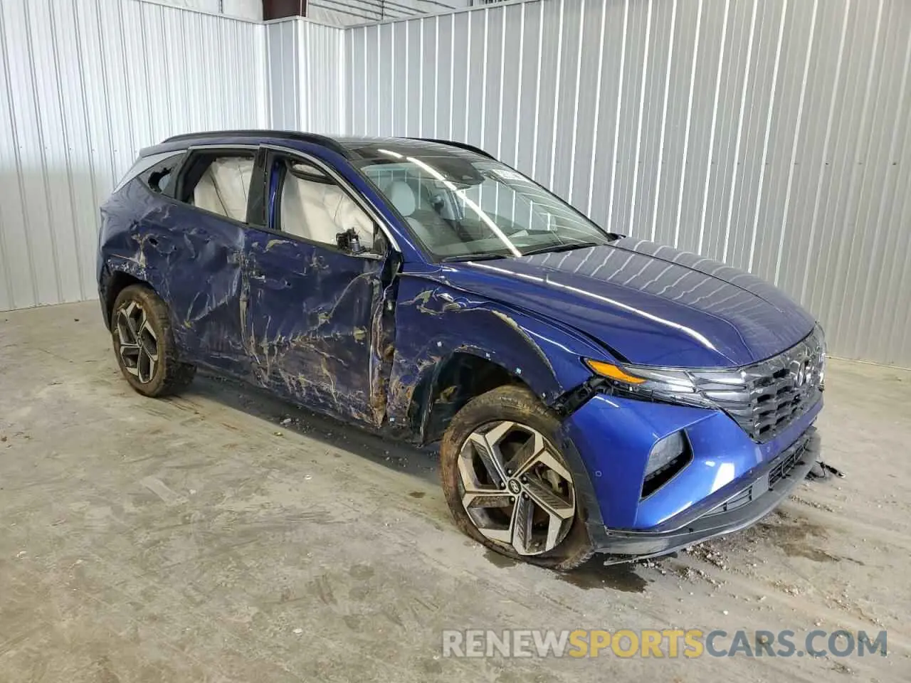 4 Photograph of a damaged car 5NMJECDE2RH302299 HYUNDAI TUCSON 2024