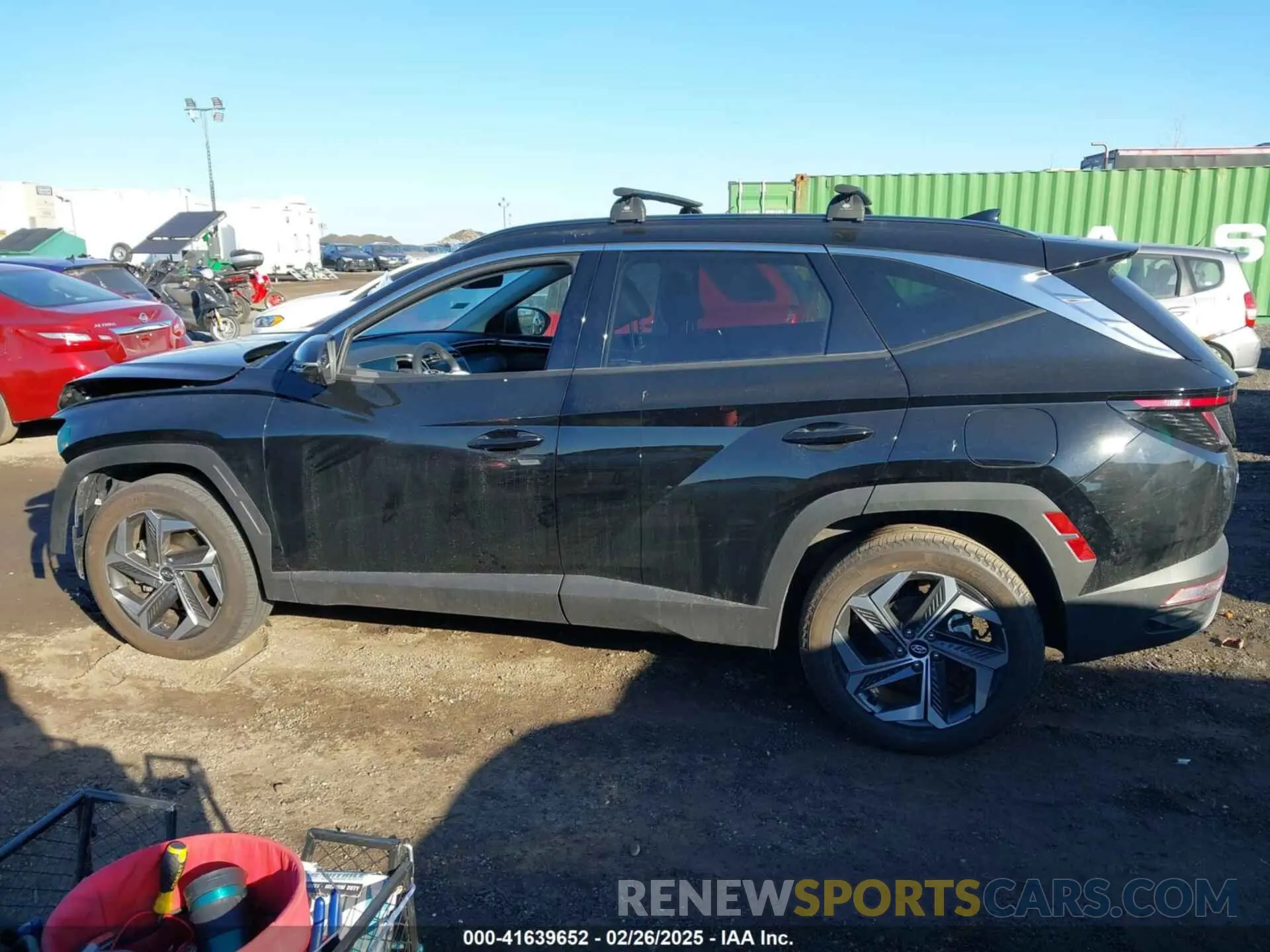 14 Photograph of a damaged car 5NMJECDE2RH318020 HYUNDAI TUCSON 2024