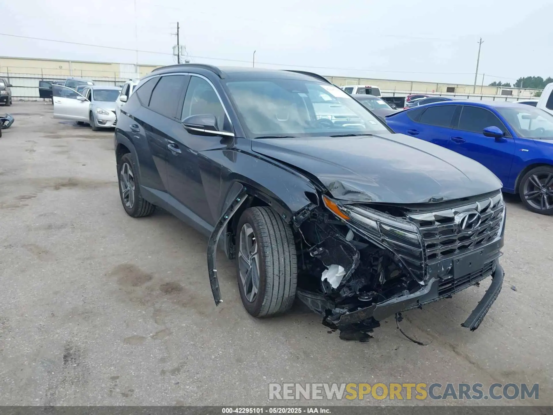 1 Photograph of a damaged car 5NMJECDE2RH356671 HYUNDAI TUCSON 2024