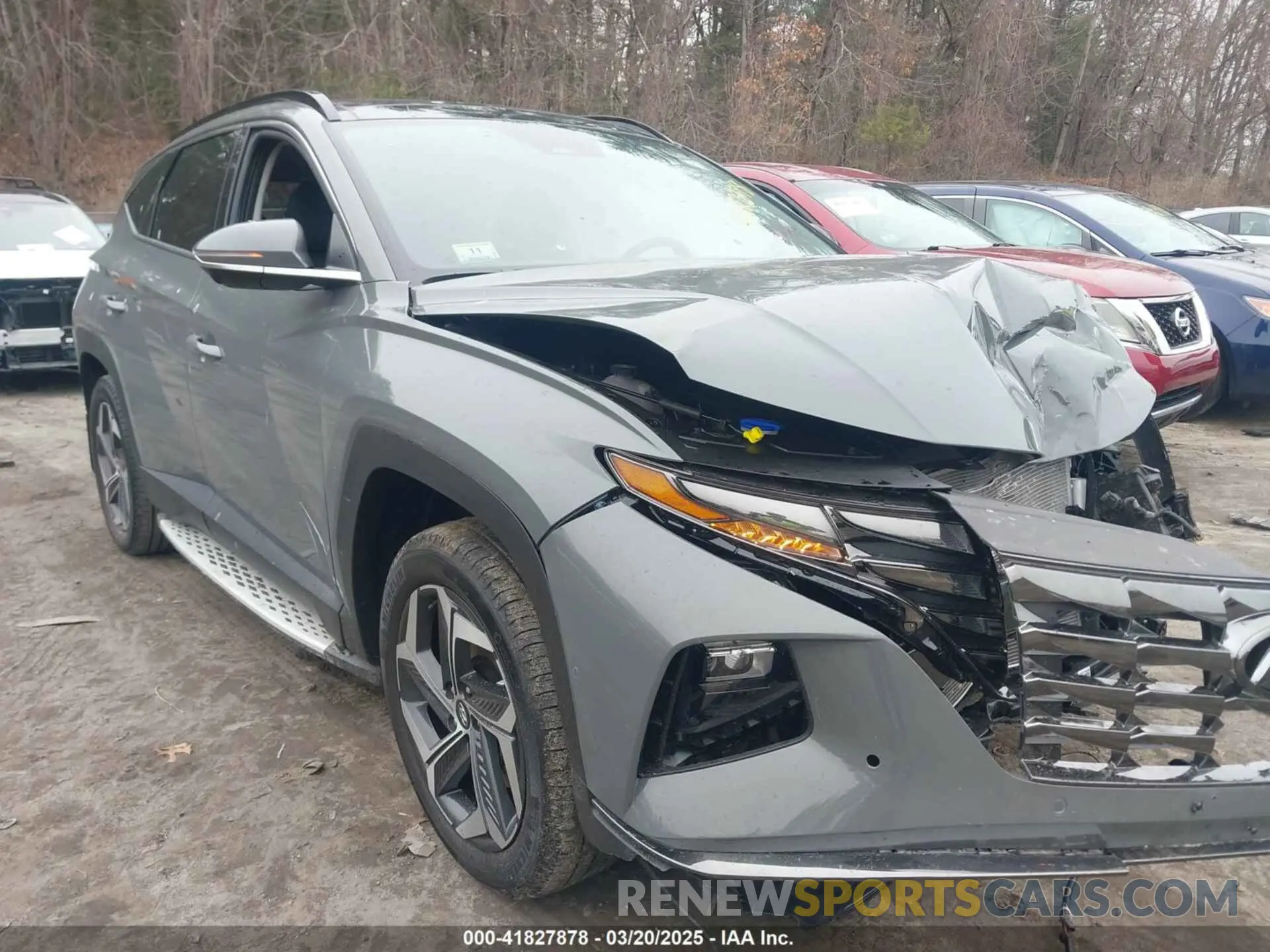 1 Photograph of a damaged car 5NMJECDE3RH316938 HYUNDAI TUCSON 2024