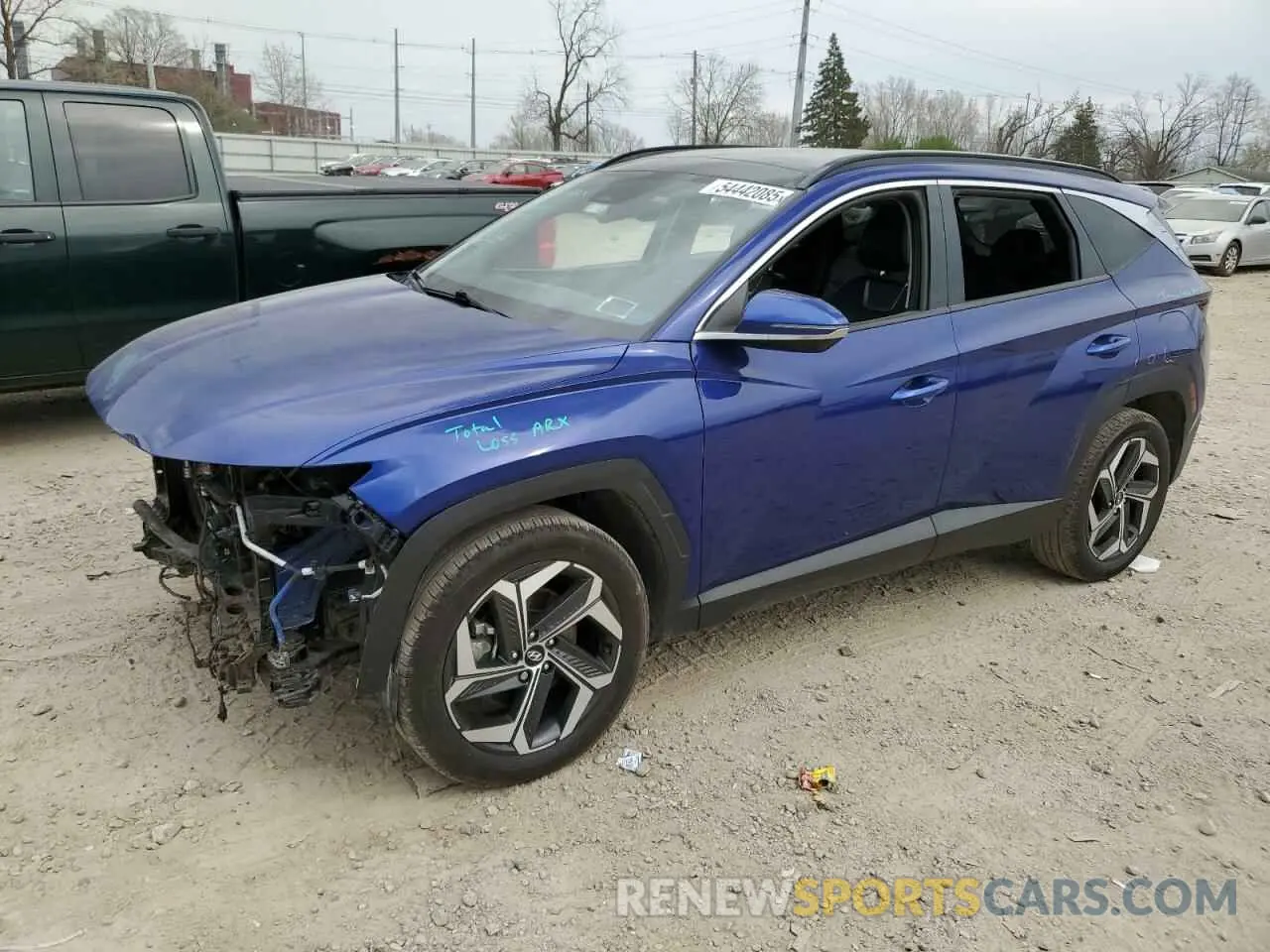 1 Photograph of a damaged car 5NMJECDE3RH325722 HYUNDAI TUCSON 2024