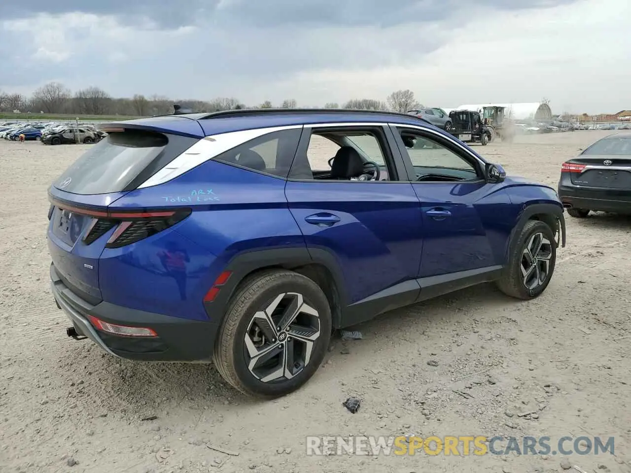3 Photograph of a damaged car 5NMJECDE3RH325722 HYUNDAI TUCSON 2024