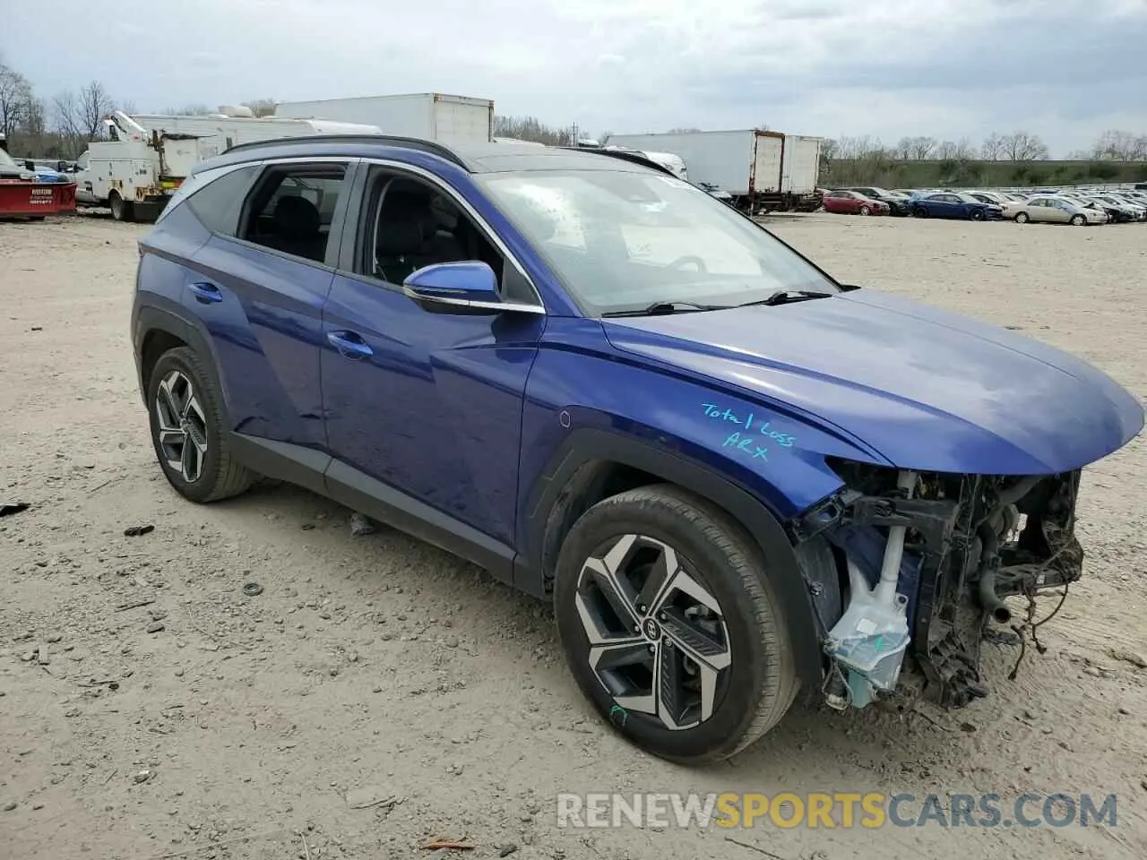 4 Photograph of a damaged car 5NMJECDE3RH325722 HYUNDAI TUCSON 2024