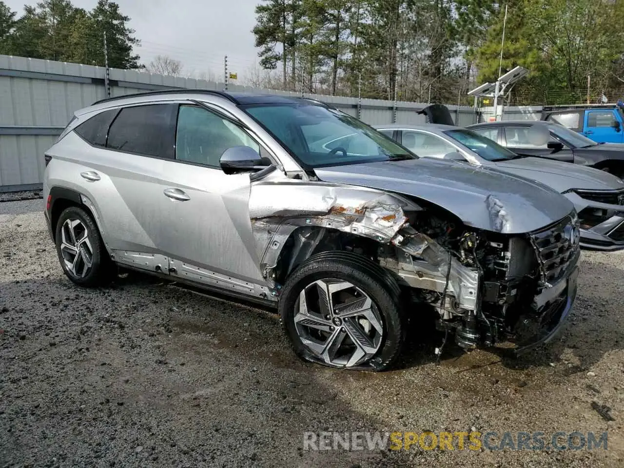 4 Photograph of a damaged car 5NMJECDE4RH353433 HYUNDAI TUCSON 2024