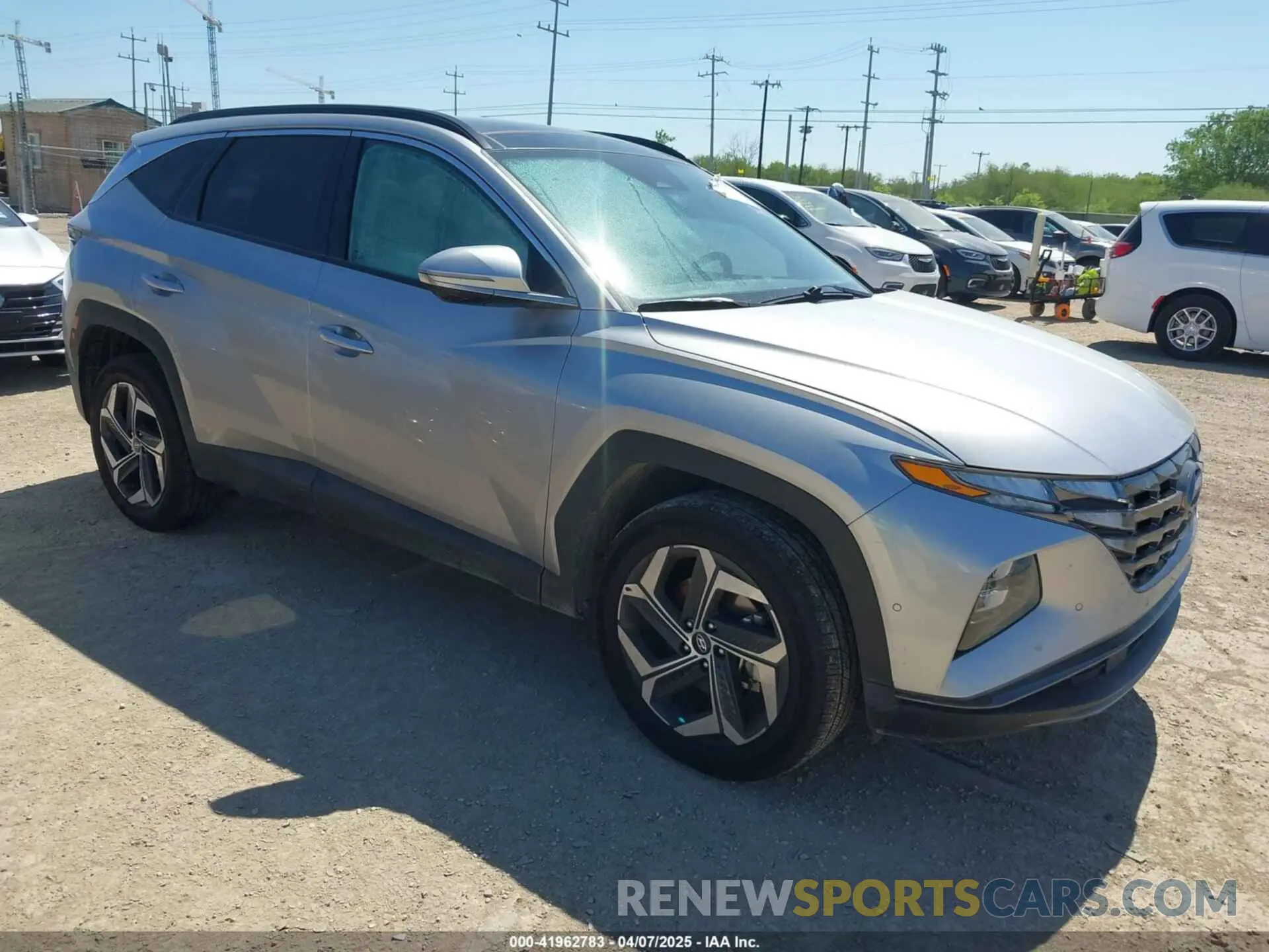 1 Photograph of a damaged car 5NMJECDE4RH358017 HYUNDAI TUCSON 2024