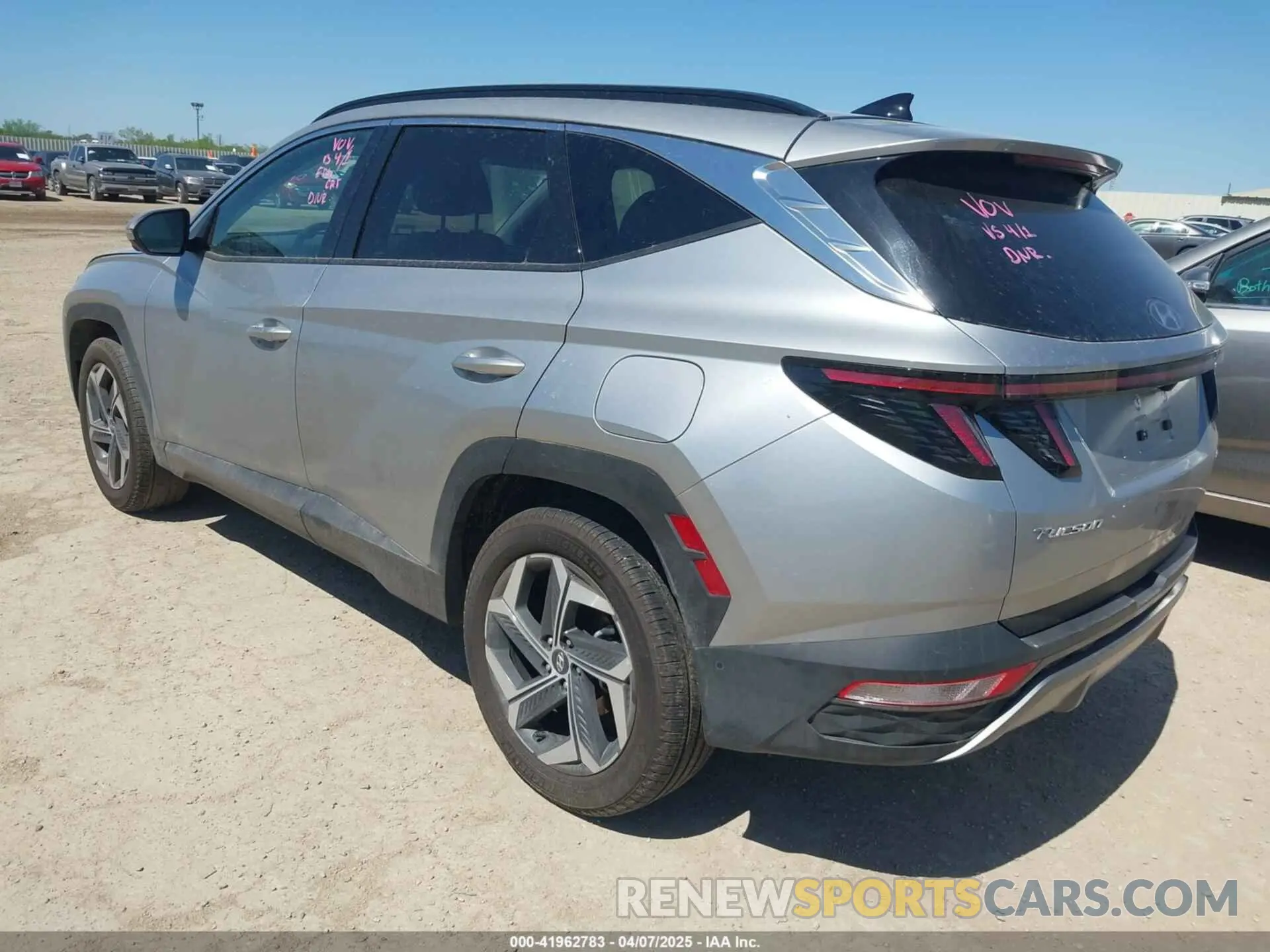 3 Photograph of a damaged car 5NMJECDE4RH358017 HYUNDAI TUCSON 2024