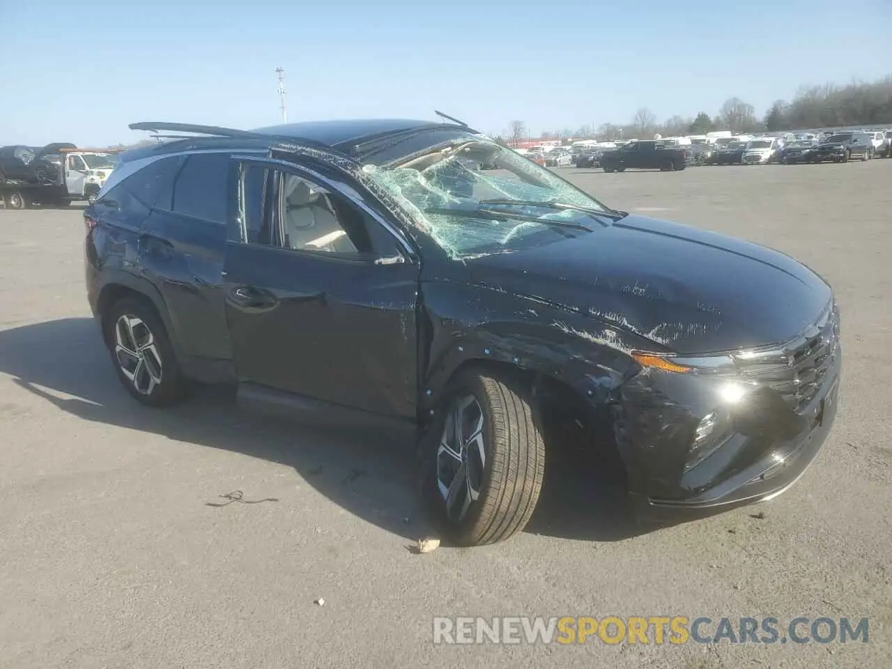 4 Photograph of a damaged car 5NMJECDE5RH321400 HYUNDAI TUCSON 2024