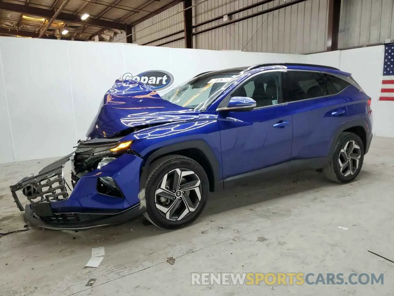 1 Photograph of a damaged car 5NMJECDE5RH359922 HYUNDAI TUCSON 2024