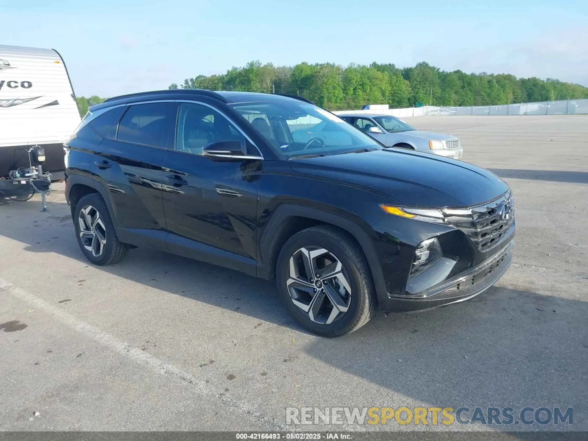 1 Photograph of a damaged car 5NMJECDE5RH372718 HYUNDAI TUCSON 2024