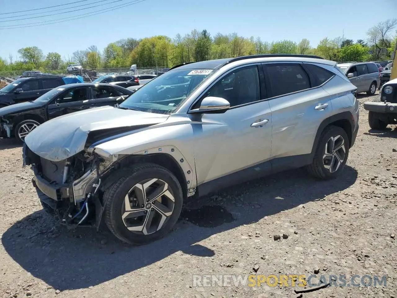 1 Photograph of a damaged car 5NMJECDE6RH297298 HYUNDAI TUCSON 2024