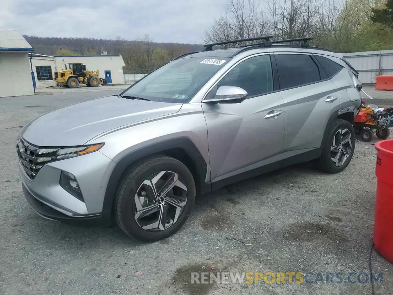 1 Photograph of a damaged car 5NMJECDE6RH318702 HYUNDAI TUCSON 2024