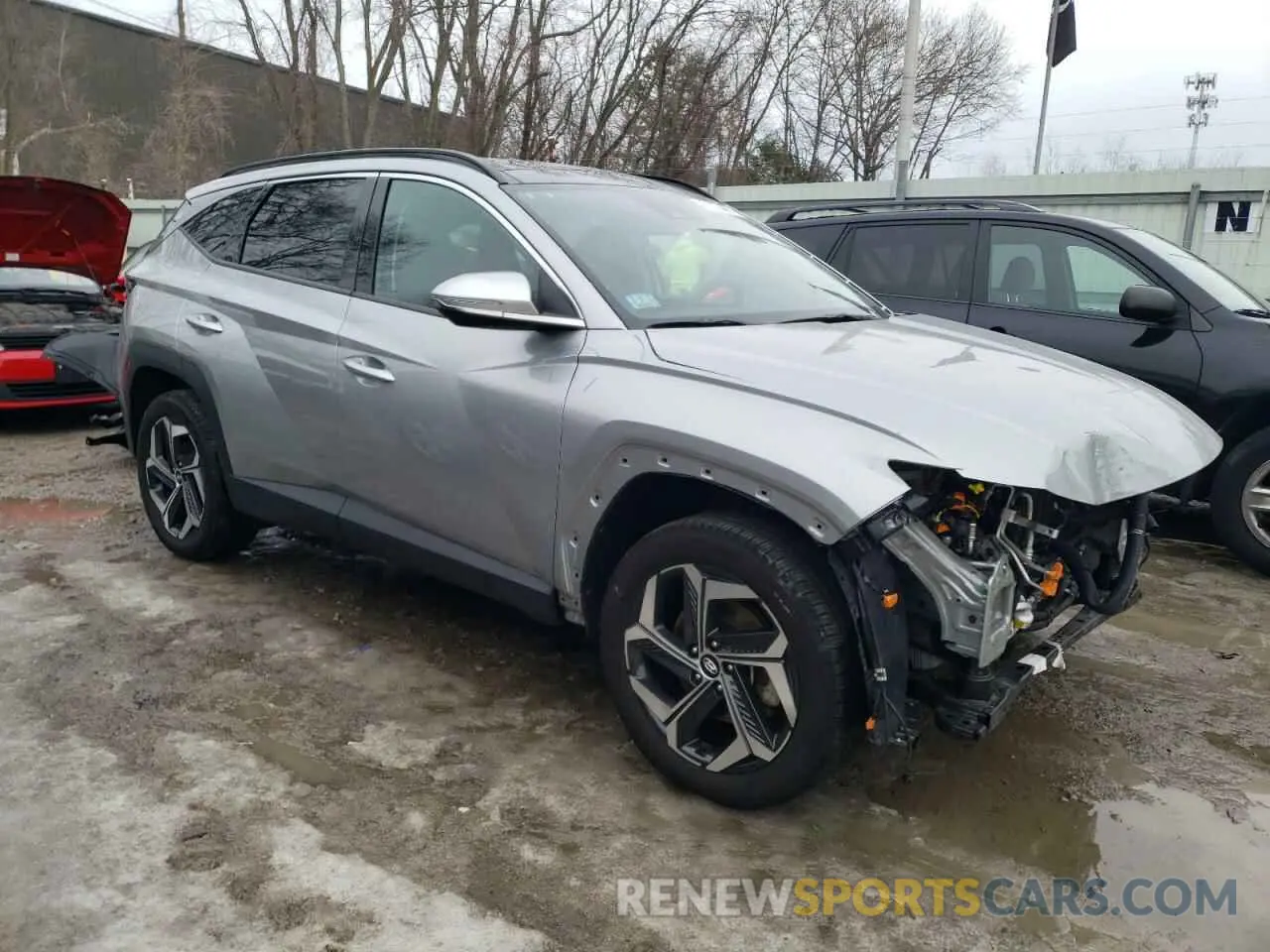 4 Photograph of a damaged car 5NMJECDE6RH326363 HYUNDAI TUCSON 2024