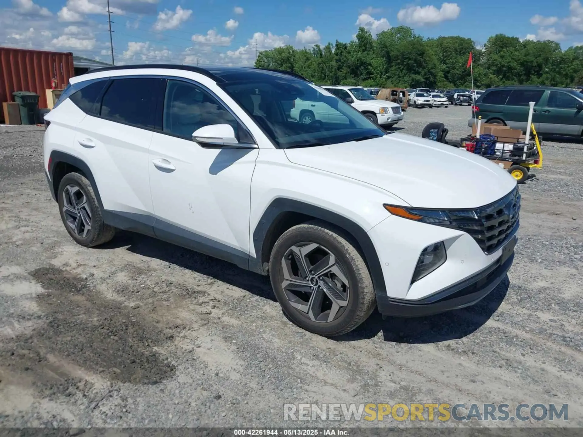 1 Photograph of a damaged car 5NMJECDE6RH351893 HYUNDAI TUCSON 2024