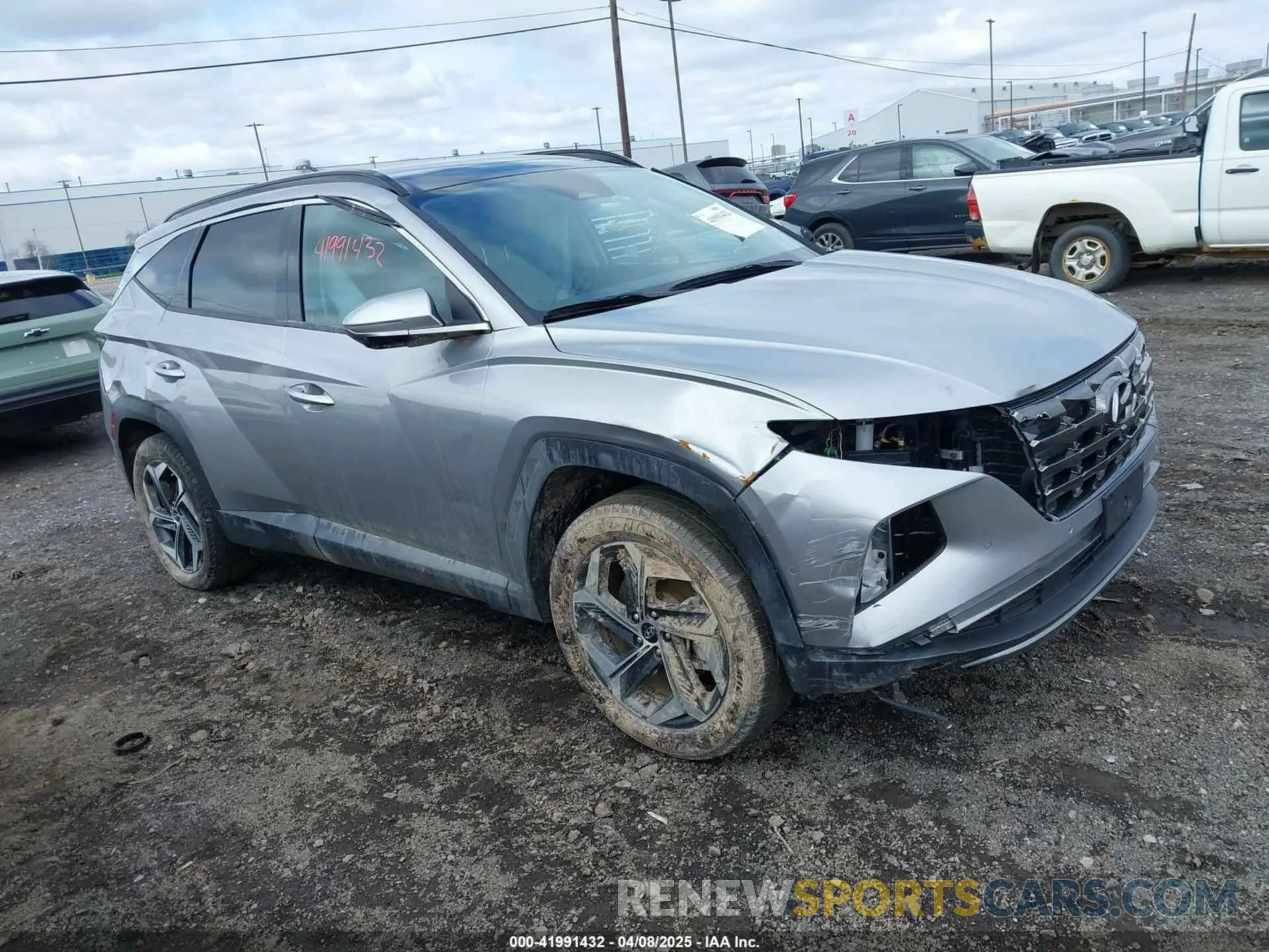 1 Photograph of a damaged car 5NMJECDE6RH361615 HYUNDAI TUCSON 2024