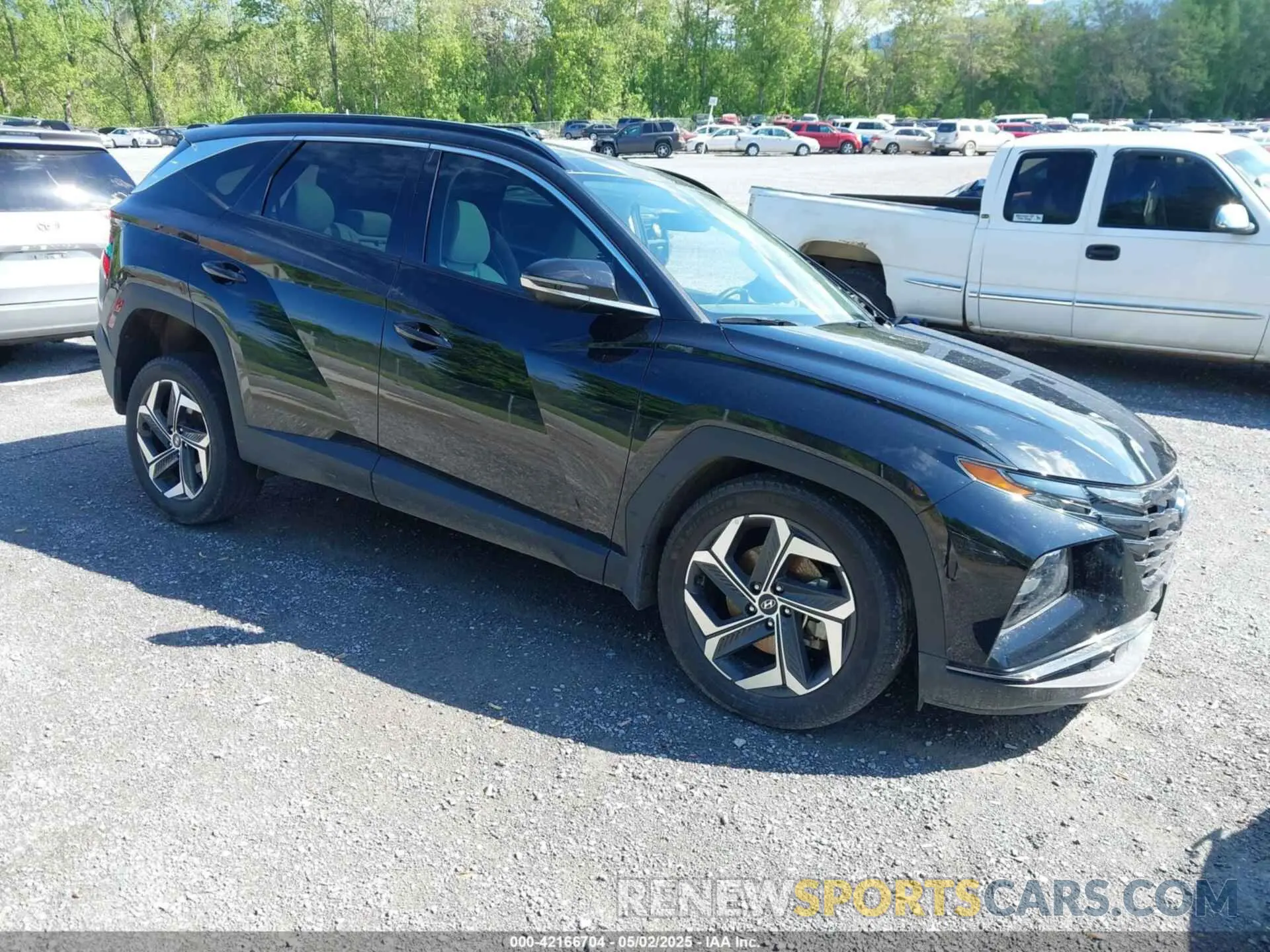 1 Photograph of a damaged car 5NMJECDE8RH330138 HYUNDAI TUCSON 2024