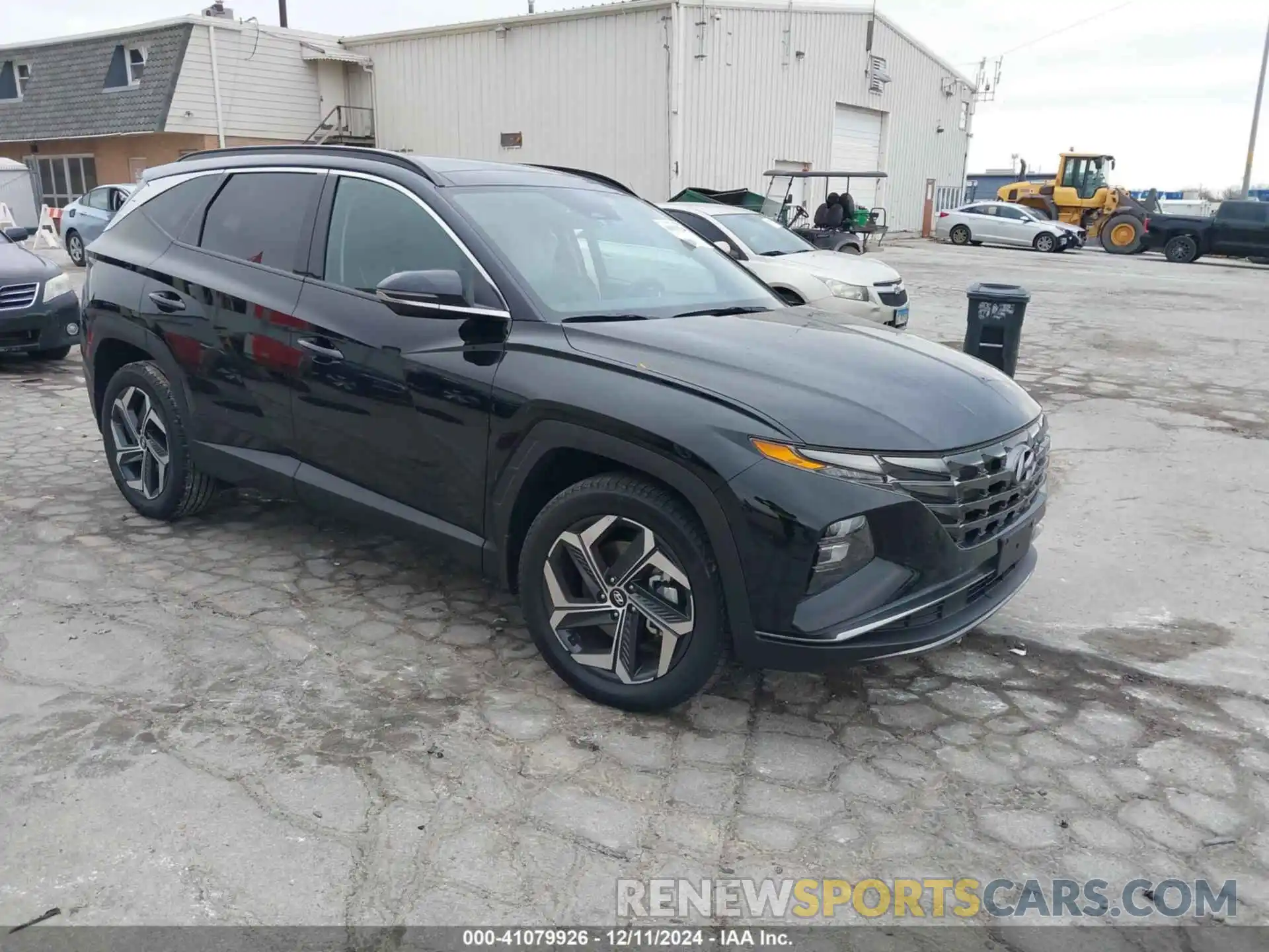 1 Photograph of a damaged car 5NMJECDE9RH312635 HYUNDAI TUCSON 2024