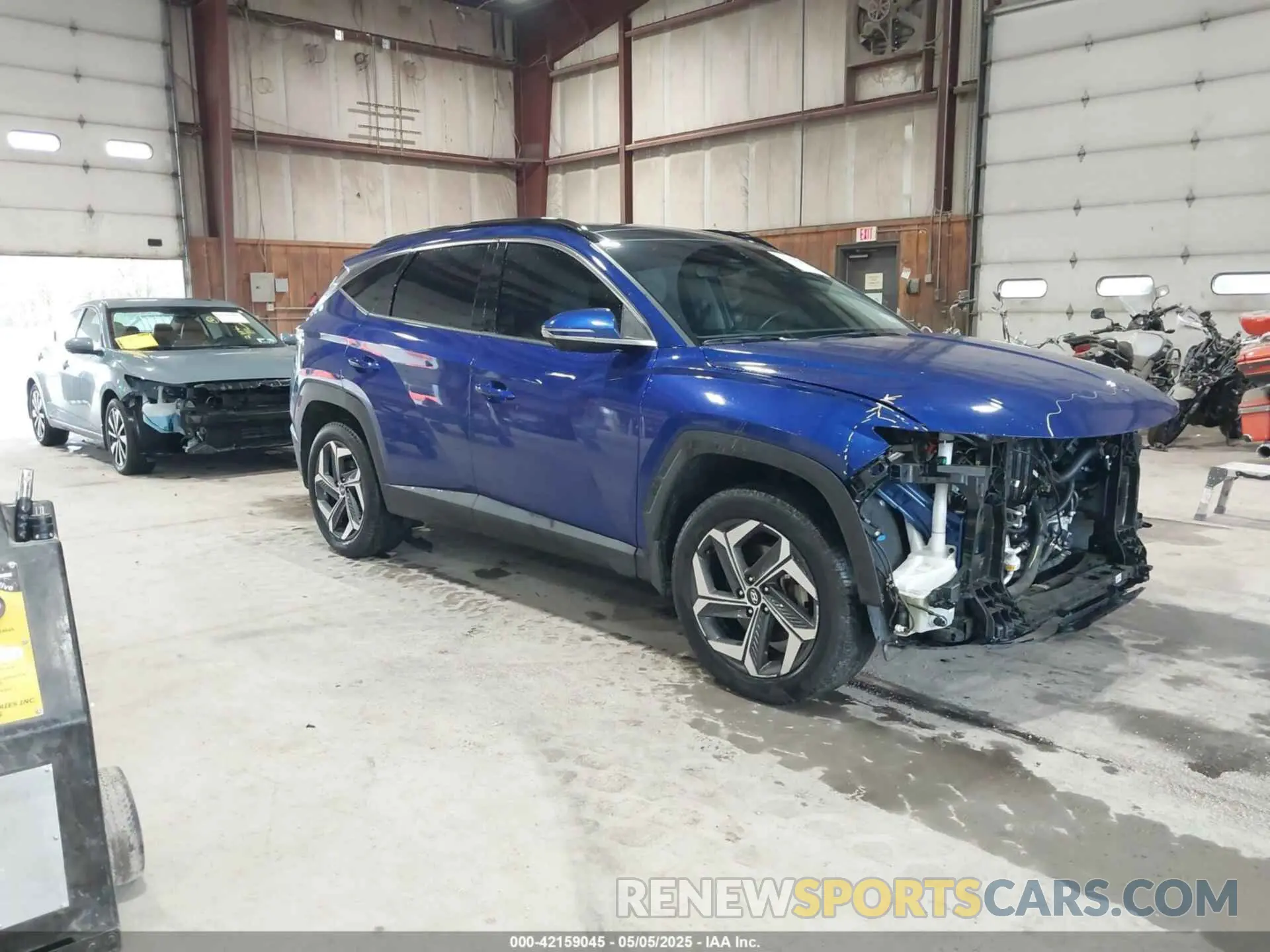 1 Photograph of a damaged car 5NMJECDE9RH339124 HYUNDAI TUCSON 2024