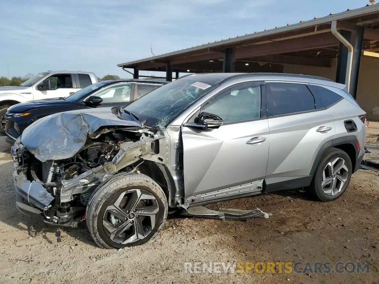 1 Photograph of a damaged car 5NMJECDE9RH413707 HYUNDAI TUCSON 2024