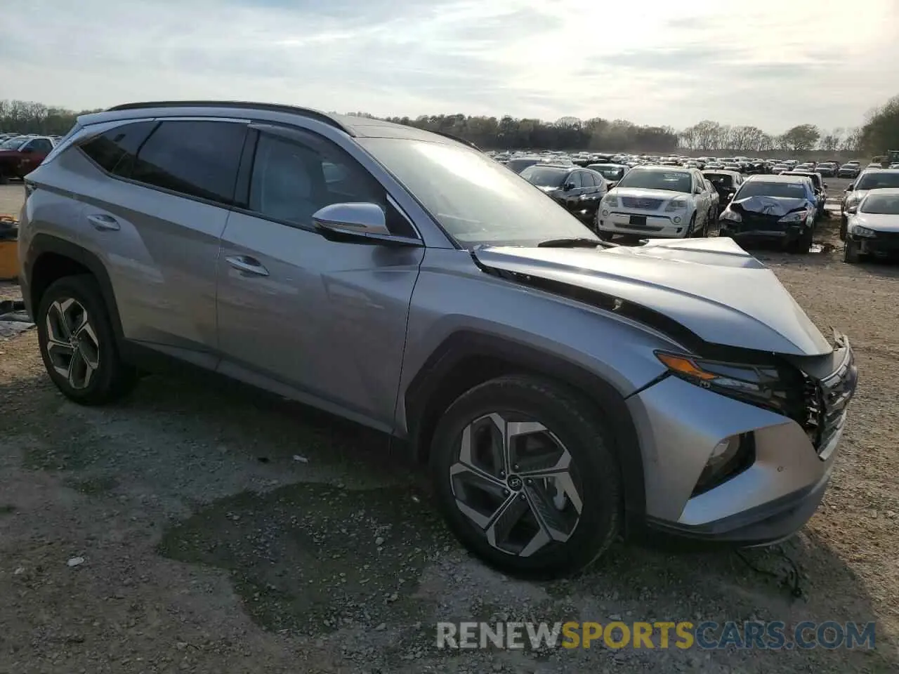 4 Photograph of a damaged car 5NMJECDE9RH413707 HYUNDAI TUCSON 2024