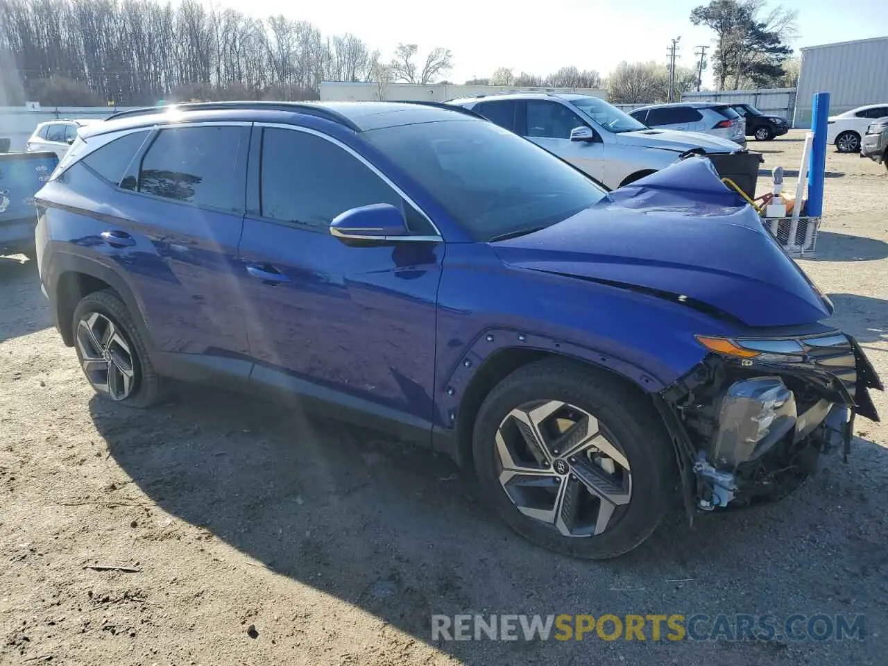 4 Photograph of a damaged car 5NMJECDEXRH331307 HYUNDAI TUCSON 2024