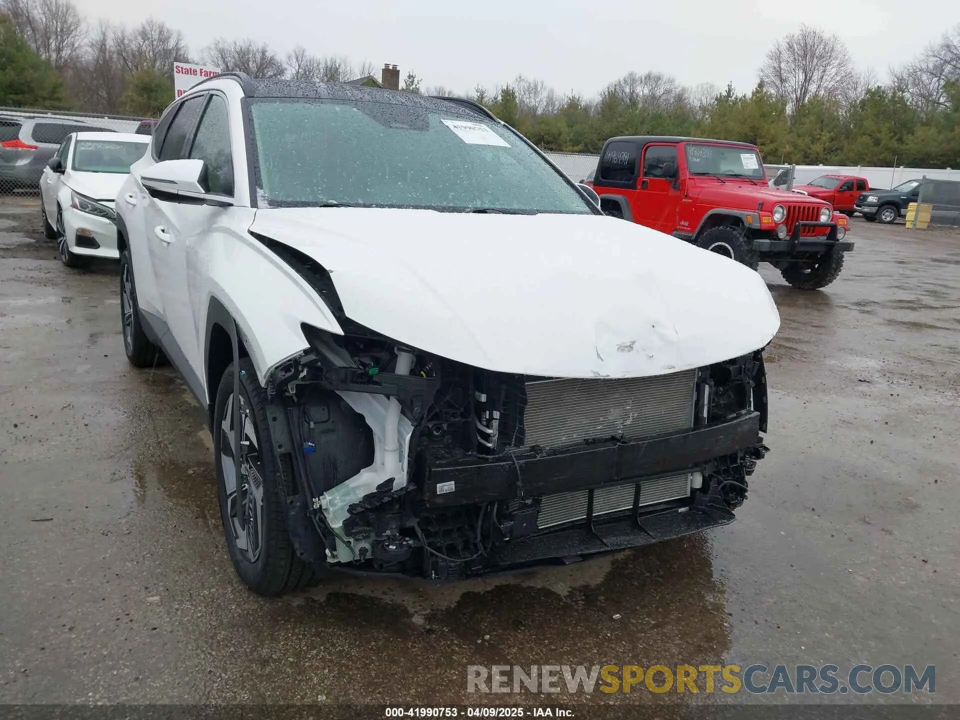 6 Photograph of a damaged car 5NMJECDEXRH400349 HYUNDAI TUCSON 2024