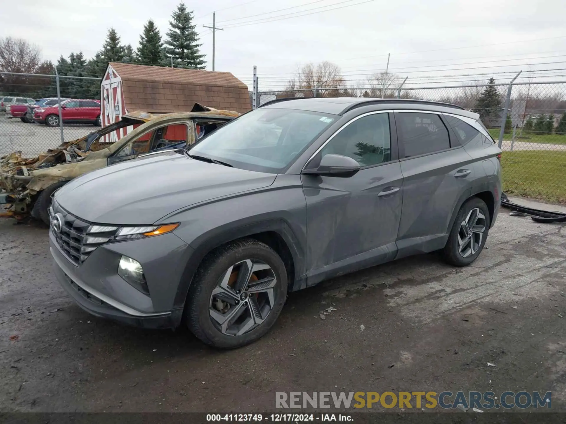 2 Photograph of a damaged car 5NMJF3DE0RH320586 HYUNDAI TUCSON 2024