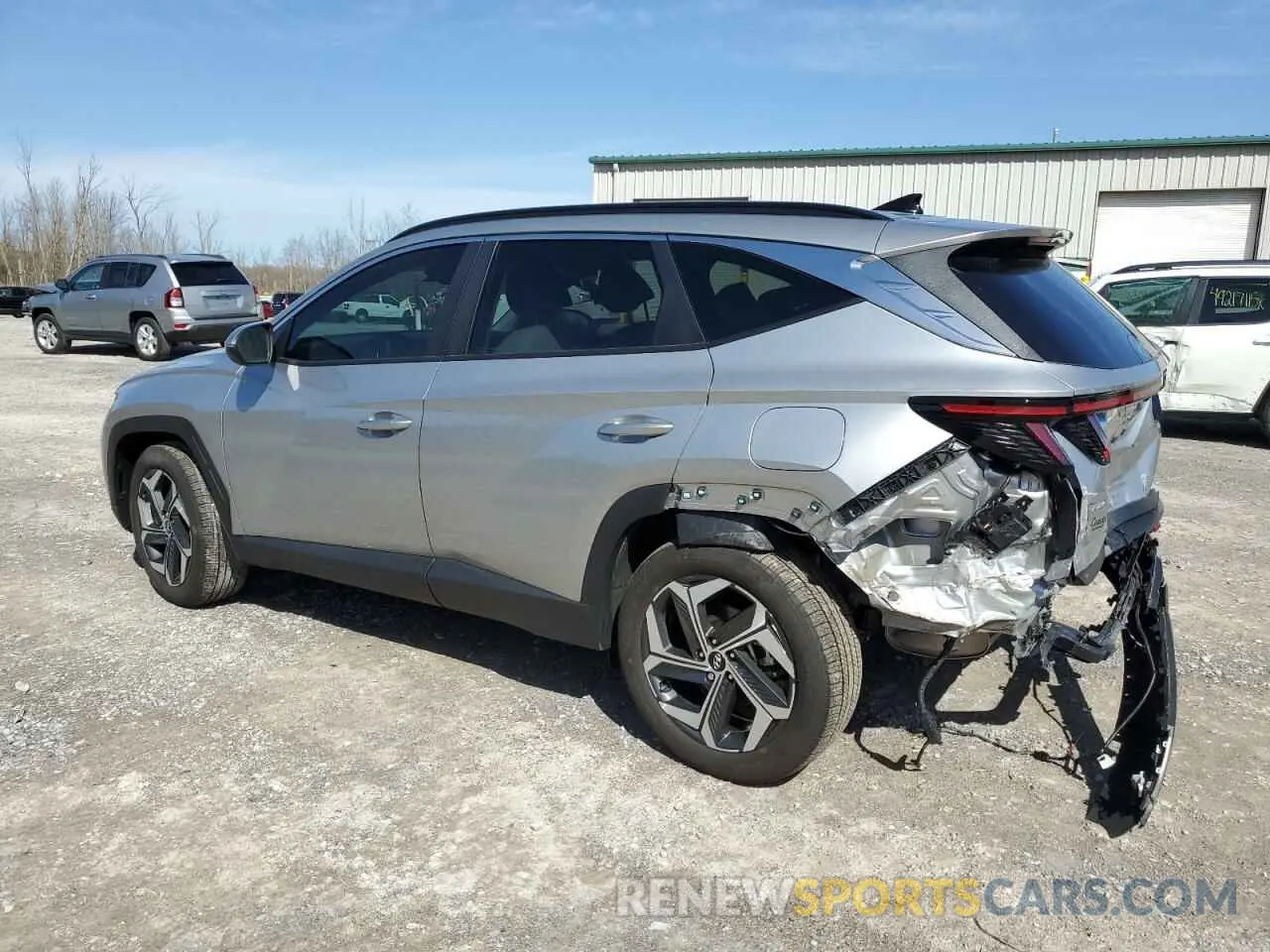 2 Photograph of a damaged car 5NMJF3DE0RH351384 HYUNDAI TUCSON 2024