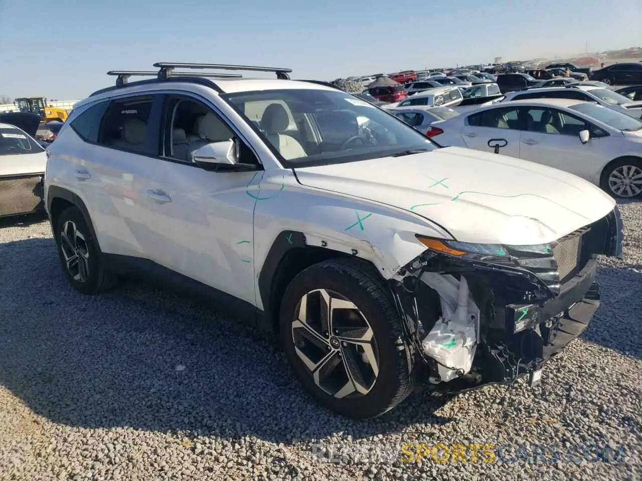 4 Photograph of a damaged car 5NMJF3DE0RH374339 HYUNDAI TUCSON 2024