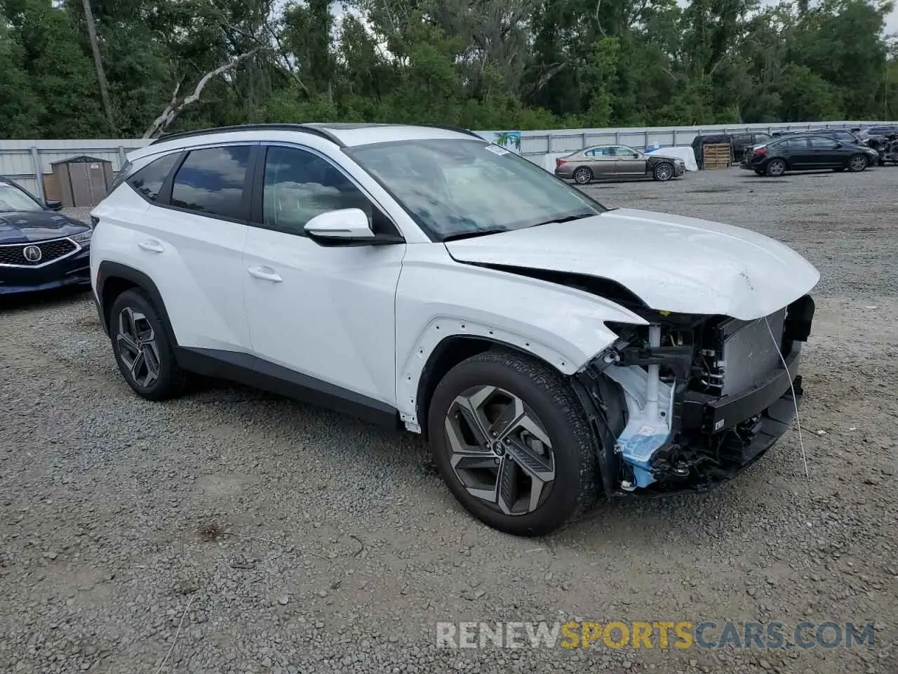 4 Photograph of a damaged car 5NMJF3DE1RH433737 HYUNDAI TUCSON 2024