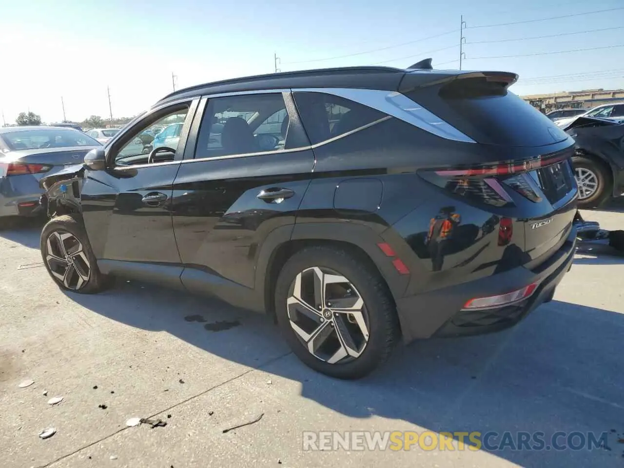 2 Photograph of a damaged car 5NMJF3DE2RH365433 HYUNDAI TUCSON 2024