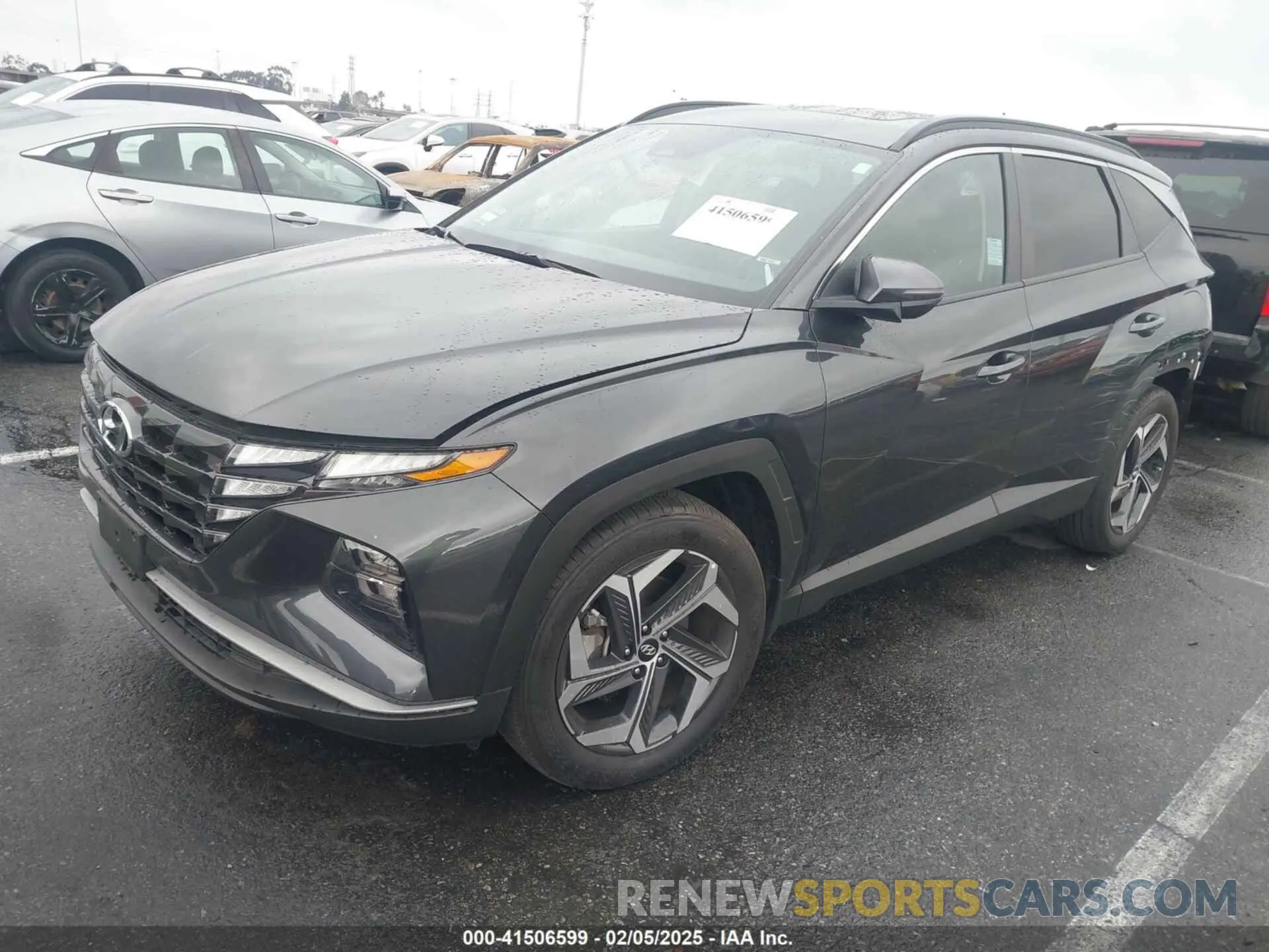 2 Photograph of a damaged car 5NMJF3DE3RH321778 HYUNDAI TUCSON 2024