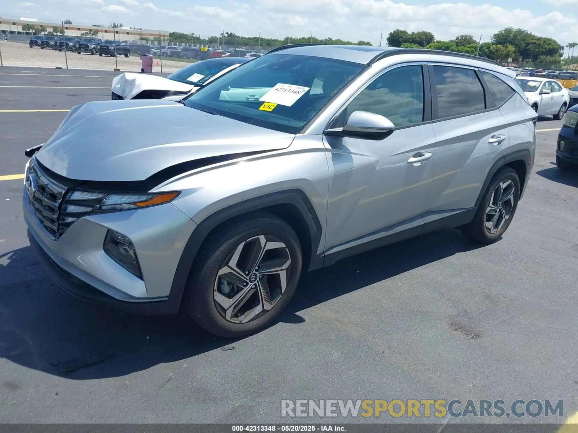 2 Photograph of a damaged car 5NMJF3DE4RH306108 HYUNDAI TUCSON 2024