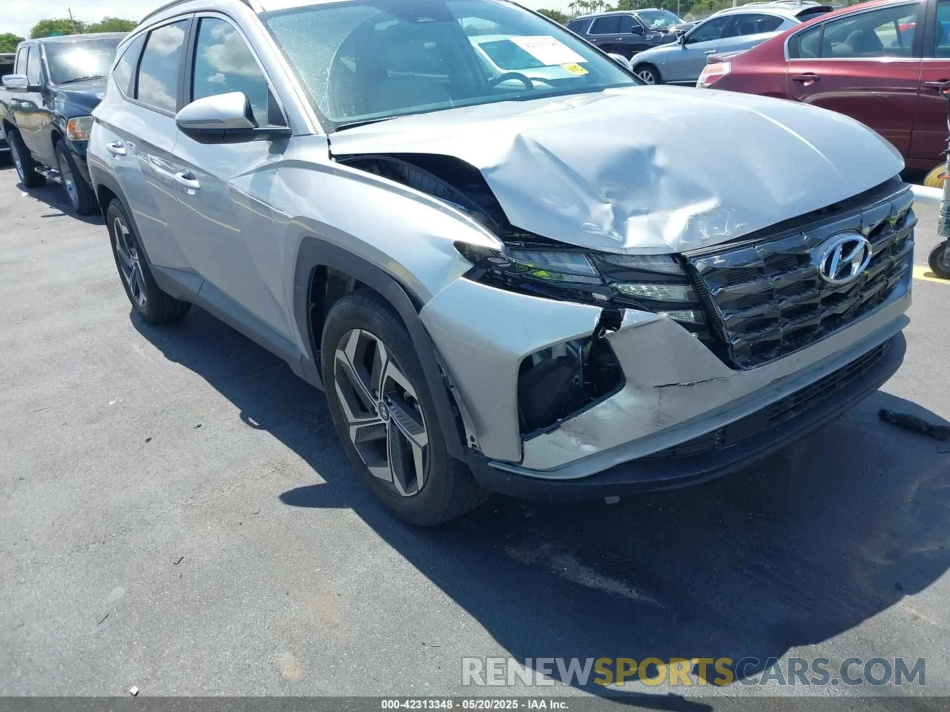 6 Photograph of a damaged car 5NMJF3DE4RH306108 HYUNDAI TUCSON 2024