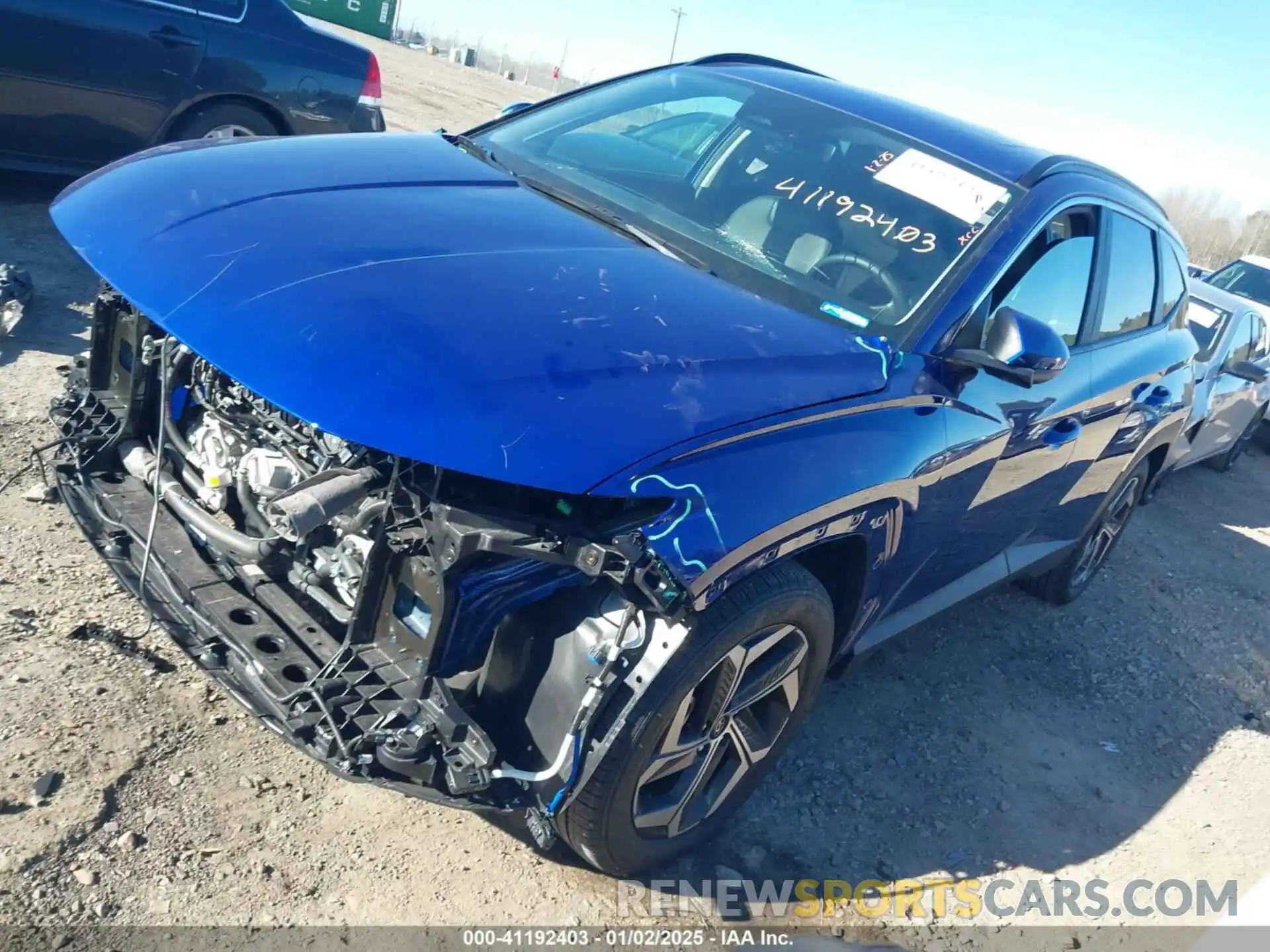 2 Photograph of a damaged car 5NMJF3DE4RH341280 HYUNDAI TUCSON 2024