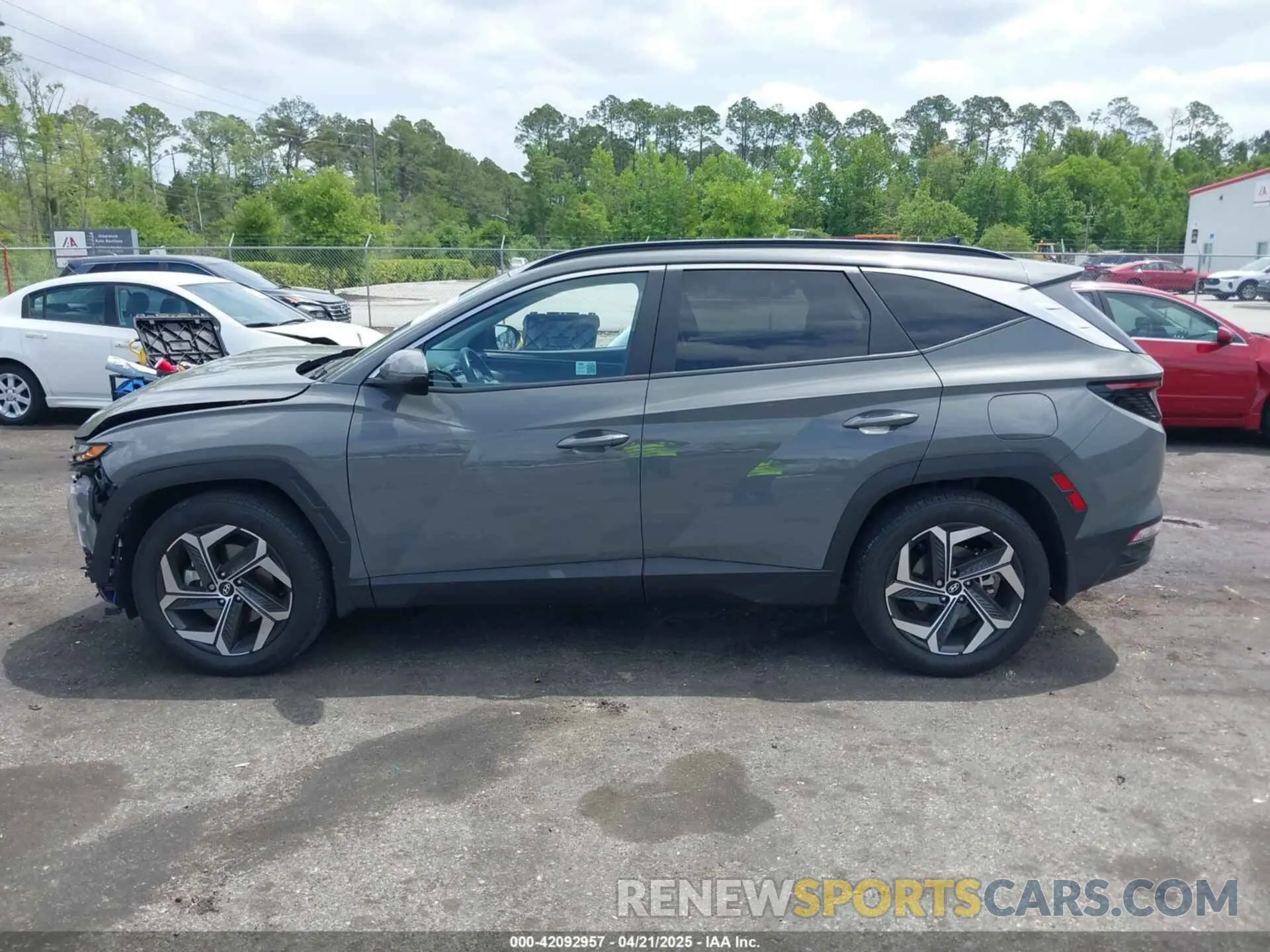 14 Photograph of a damaged car 5NMJF3DE4RH349430 HYUNDAI TUCSON 2024