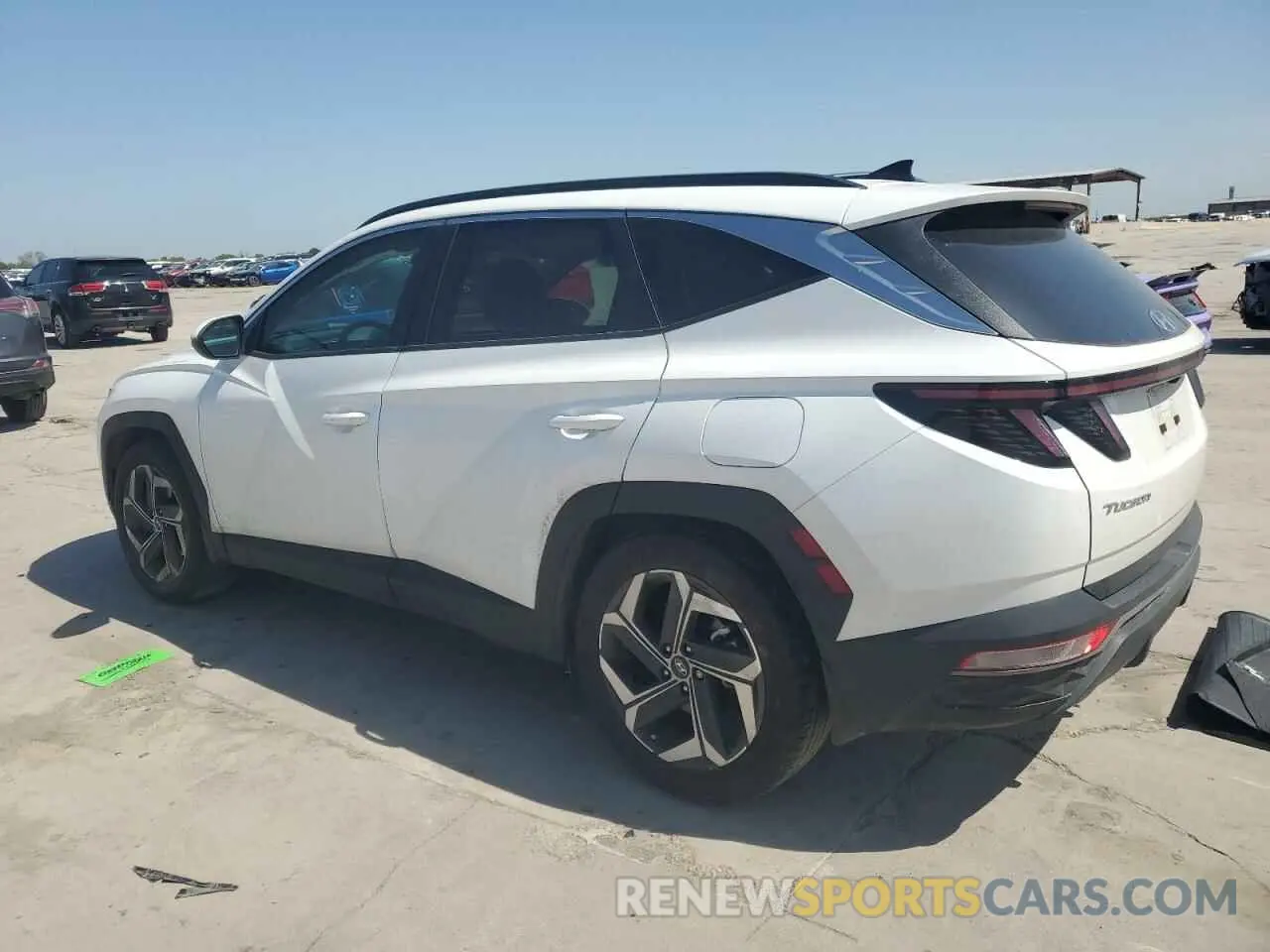 2 Photograph of a damaged car 5NMJF3DE4RH376966 HYUNDAI TUCSON 2024