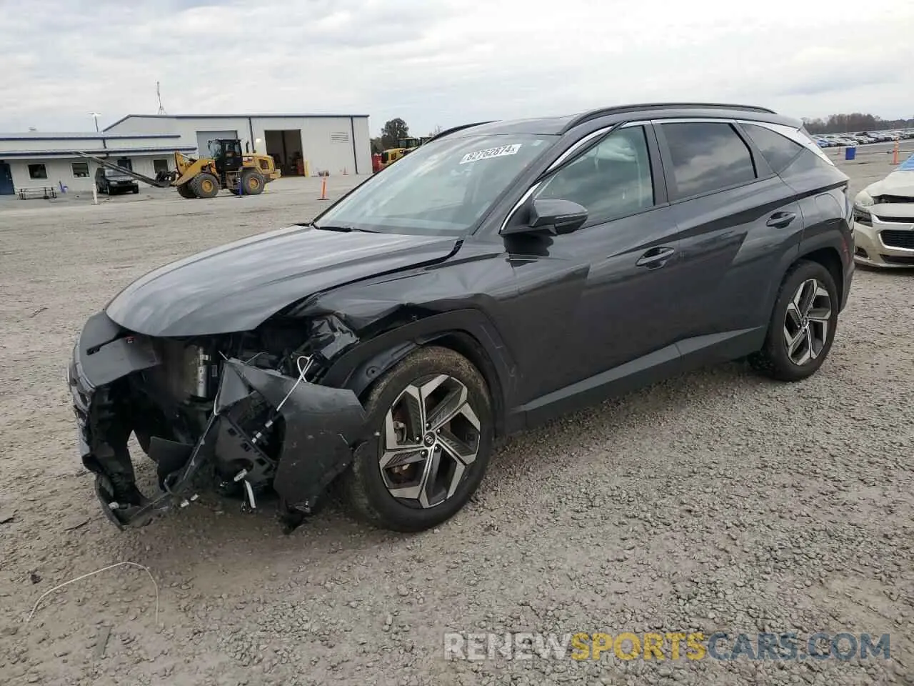 1 Photograph of a damaged car 5NMJF3DE5RH327968 HYUNDAI TUCSON 2024