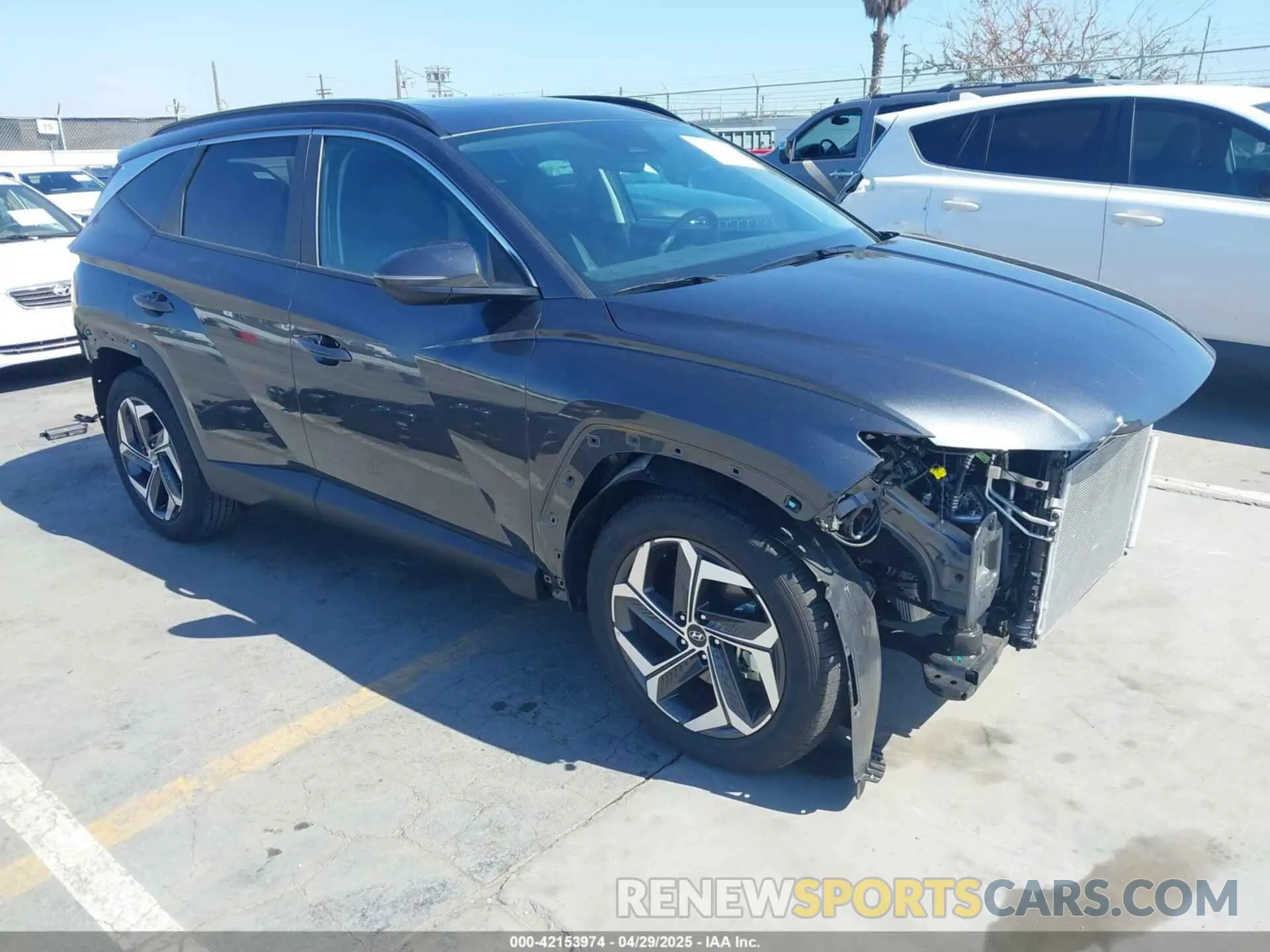 1 Photograph of a damaged car 5NMJF3DE5RH358086 HYUNDAI TUCSON 2024