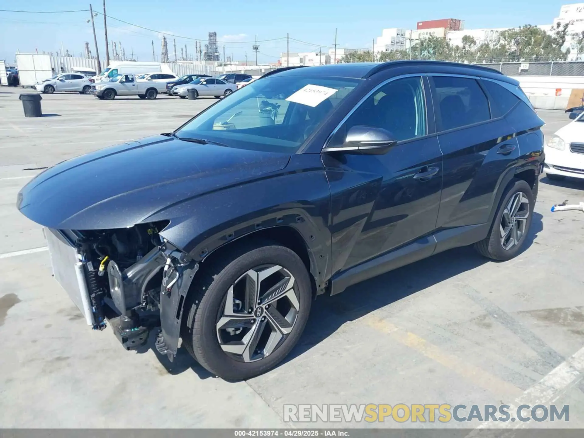 2 Photograph of a damaged car 5NMJF3DE5RH358086 HYUNDAI TUCSON 2024