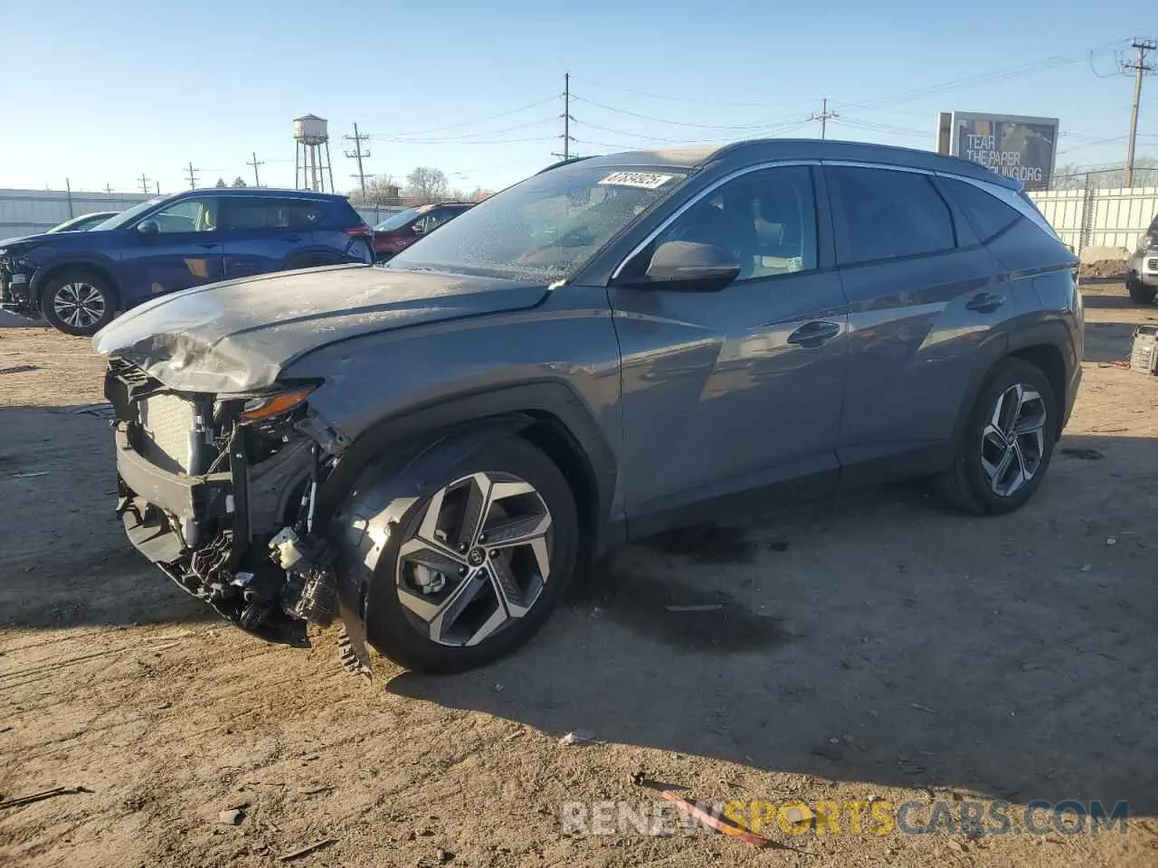 1 Photograph of a damaged car 5NMJF3DE5RH386194 HYUNDAI TUCSON 2024